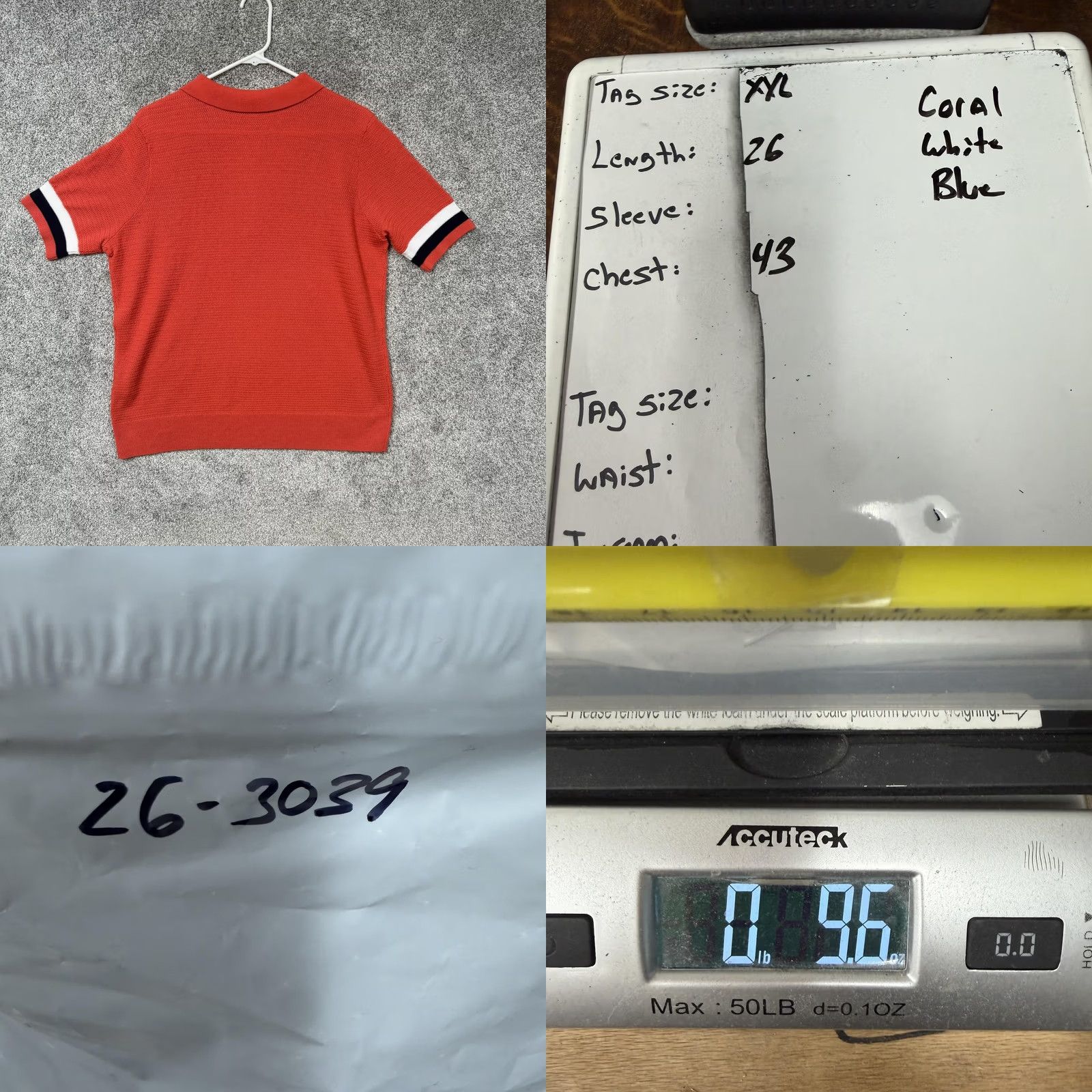 Izod IZOD Performance Polo Shirt XXL Men Short Sleeve Golf Casual 2XL Coral Orange Poly Performance Moisture Wicking Size US XXL / EU 58 / 5 - 8 Thumbnail