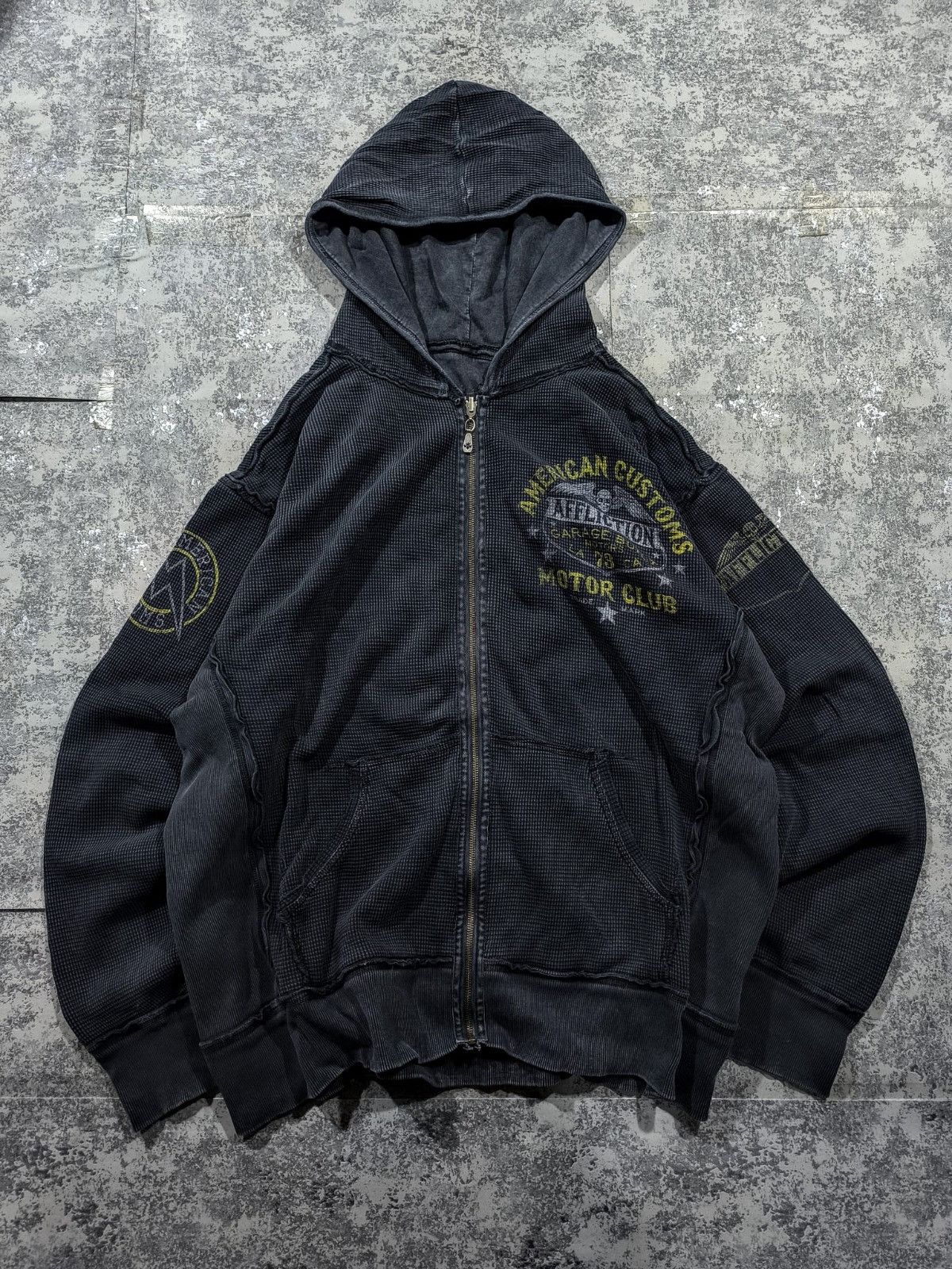 Affliction vtg affliction double sided 2XL hoodie Size US XXL / EU 58 / 5 - 2 Thumbnail