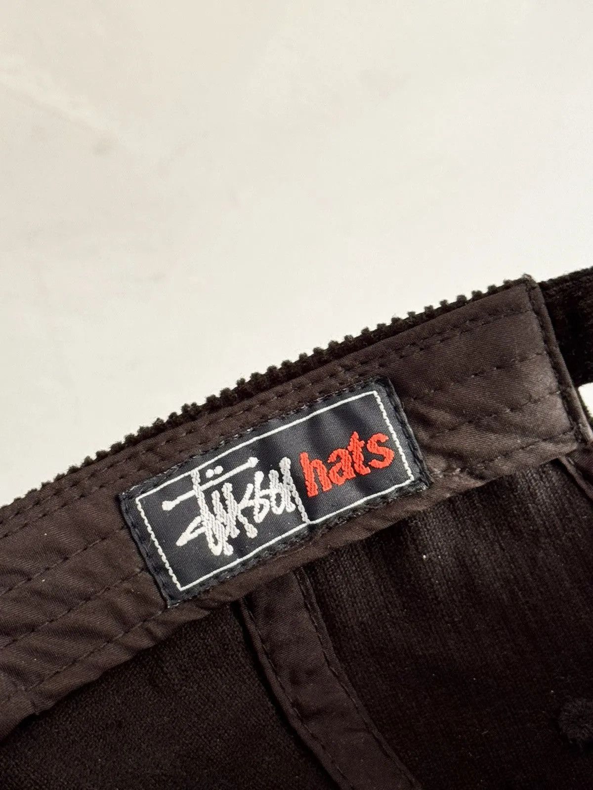 Stussy USA Stussy Velvet Hat gap vintage streetwear Stussy big logo Size ONE SIZE - 8 Thumbnail