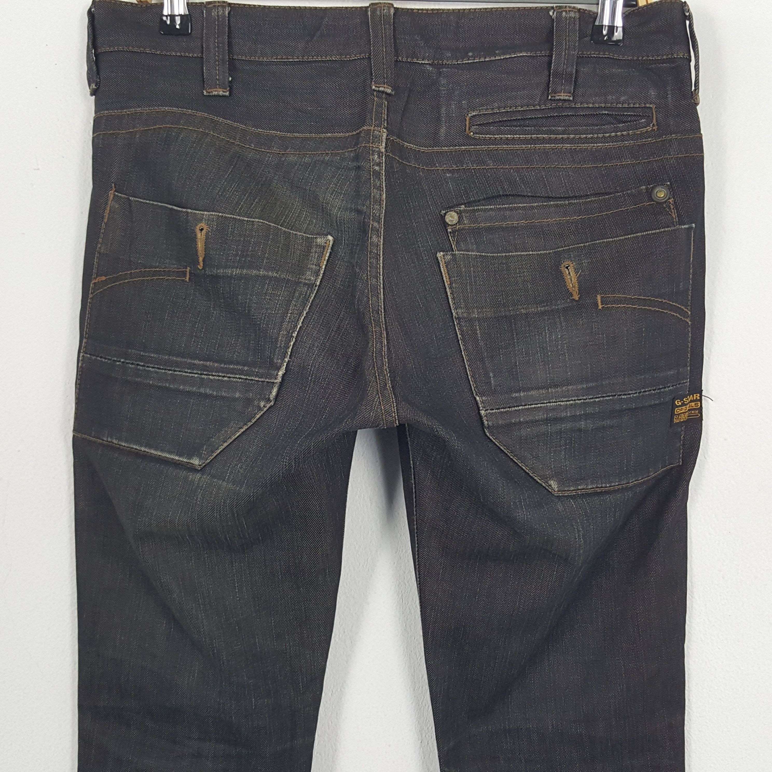 G-Star × If Six Was Nine × Vintage Vintage G-Star Raw Japanese Brand Bikers Denim Jeans Size US 32 / EU 48 - 5 Thumbnail