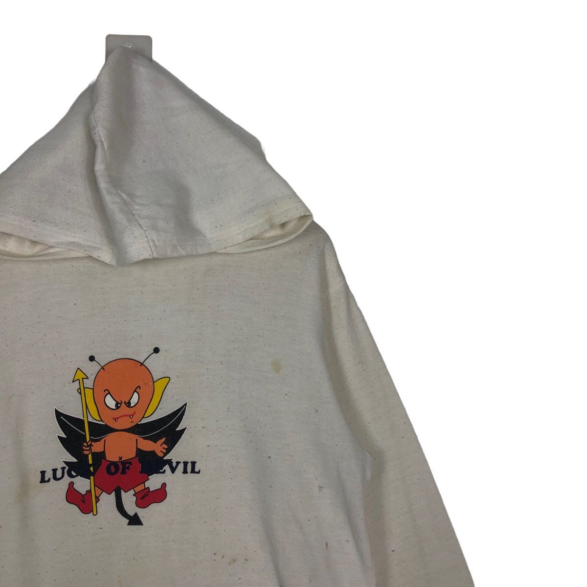 Buzz Rickson's 🔥Vintage Luck Of Devils Hoodie Big Logo Pull Over Size US M / EU 48-50 / 2 - 4 Thumbnail