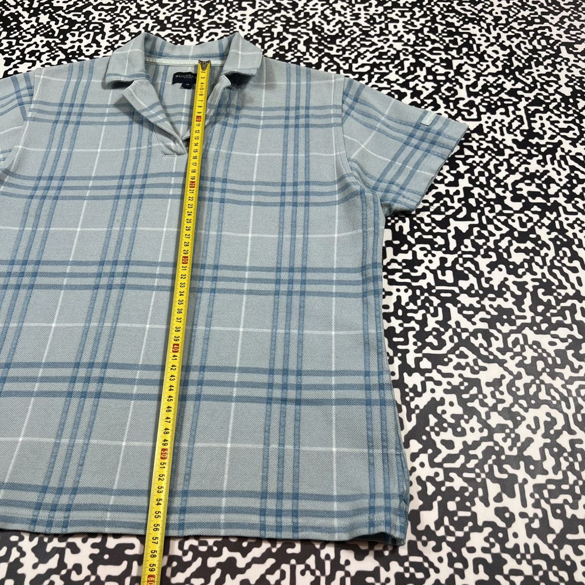 Burberry Vintage Y2K Burberry Golf Blue Nova Check Luxury T-shirt Size M / US 6-8 / IT 42-44 - 17 Thumbnail