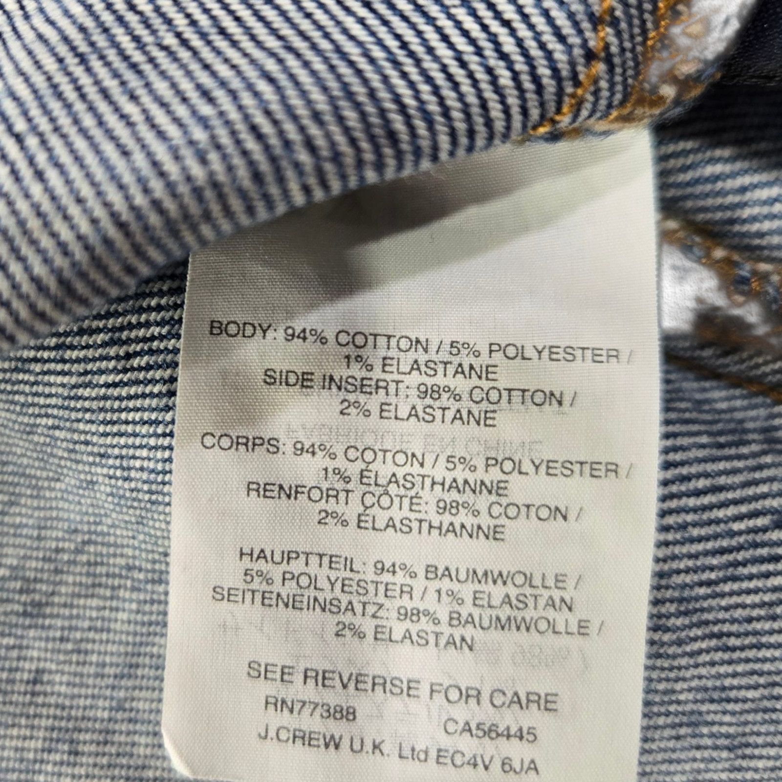 Madewell Madewell Two Tone Button Front Denim Mini Skirt Size 26 Size 26" / US 2 / IT 38 - 7 Thumbnail