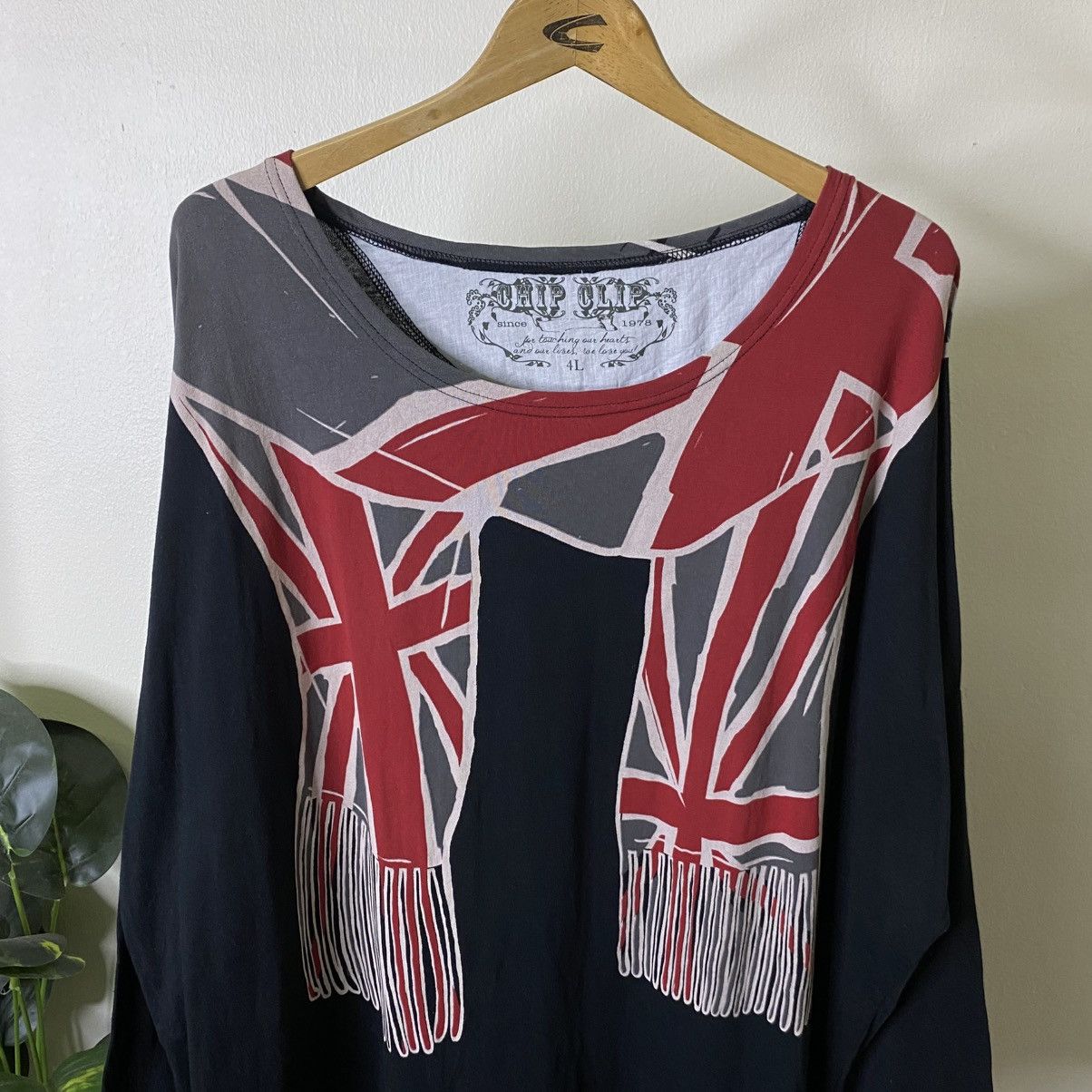 If Six Was Nine ChipClip Union Jack Seditionaries Cyber Gothic Punk Grunge Size 3XL / US 20-22 - 2 Thumbnail