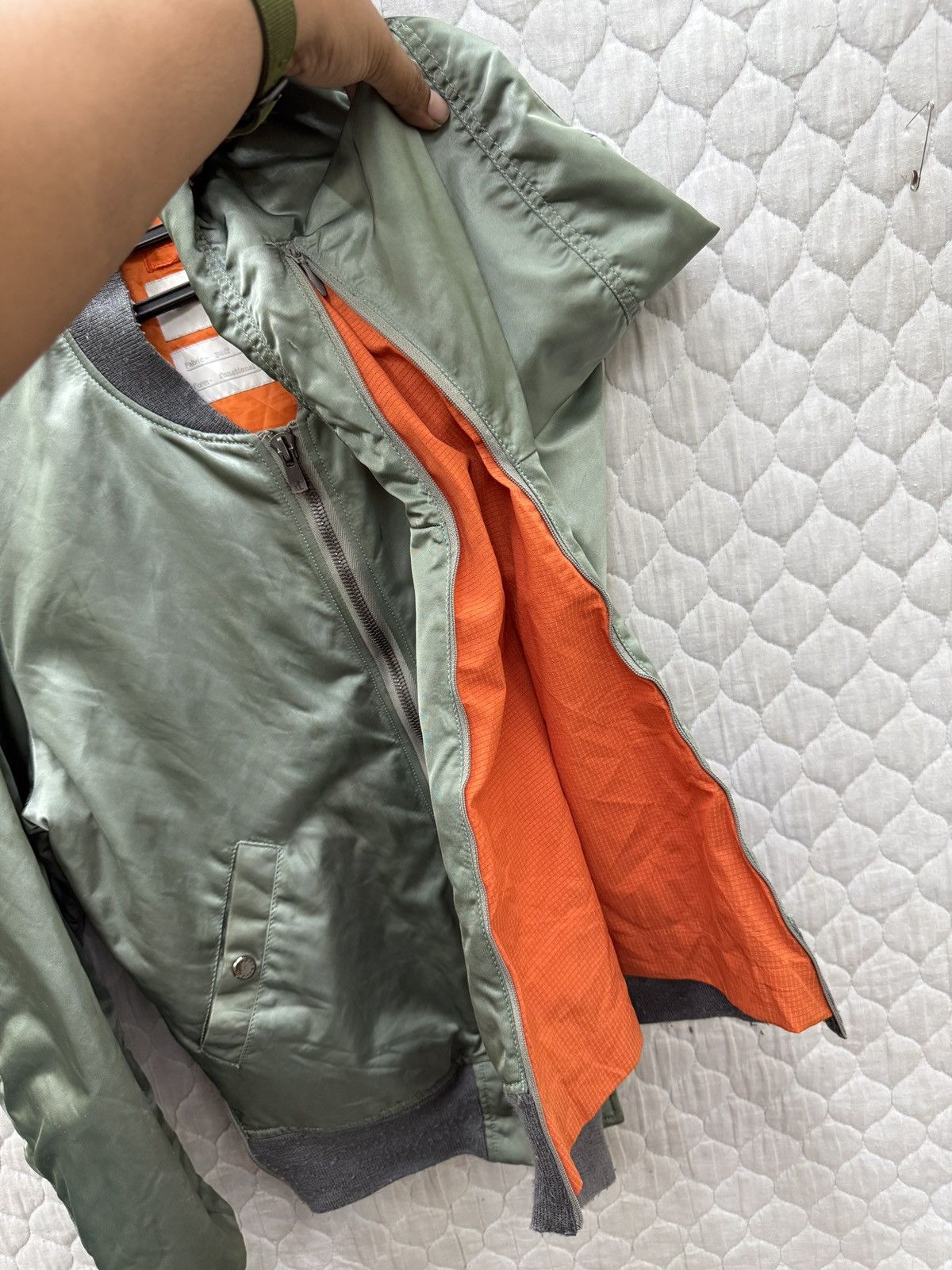Fumito Ganryu 🔥🔥🔥ARCHIVE AW20 FUMITO GANRYU MA1 BOMBER FLIGHT JACKET Size US M / EU 48-50 / 2 - 14 Thumbnail