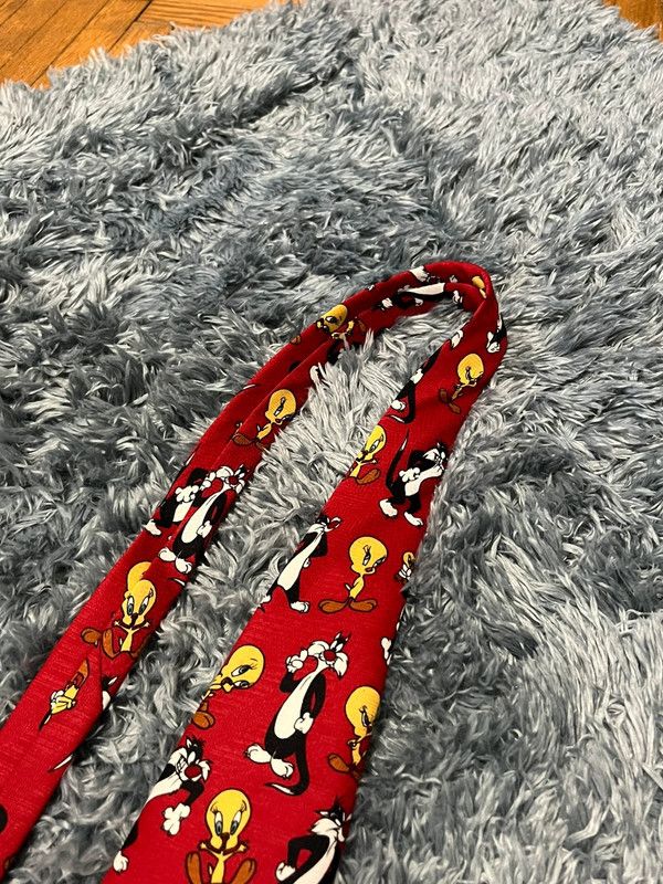 Vintage Looney Tunes Vintage Tie 1995 Size ONE SIZE - 4 Thumbnail