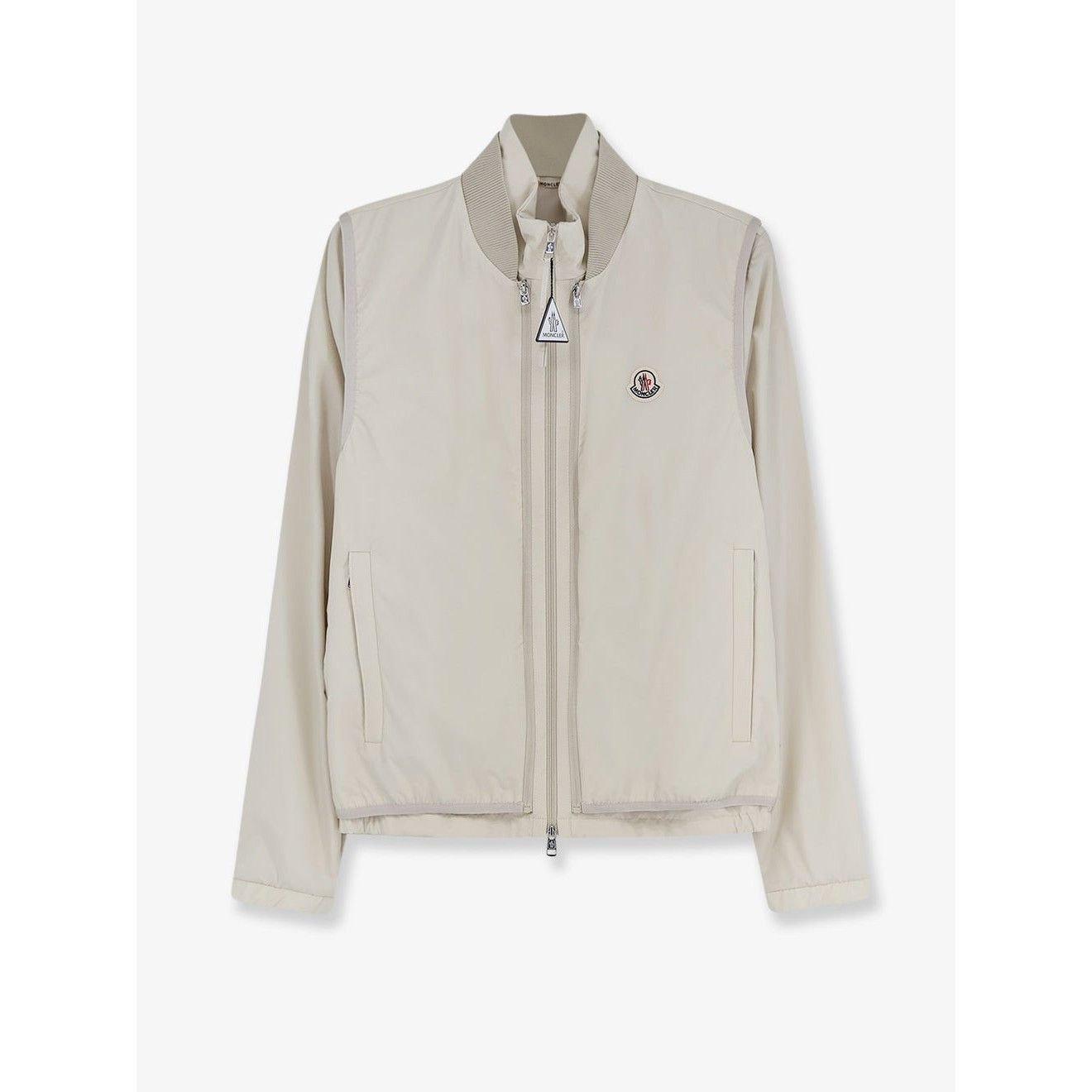 Moncler White Stripe Menuire Puffer Jacket Chief Keef | Grailed