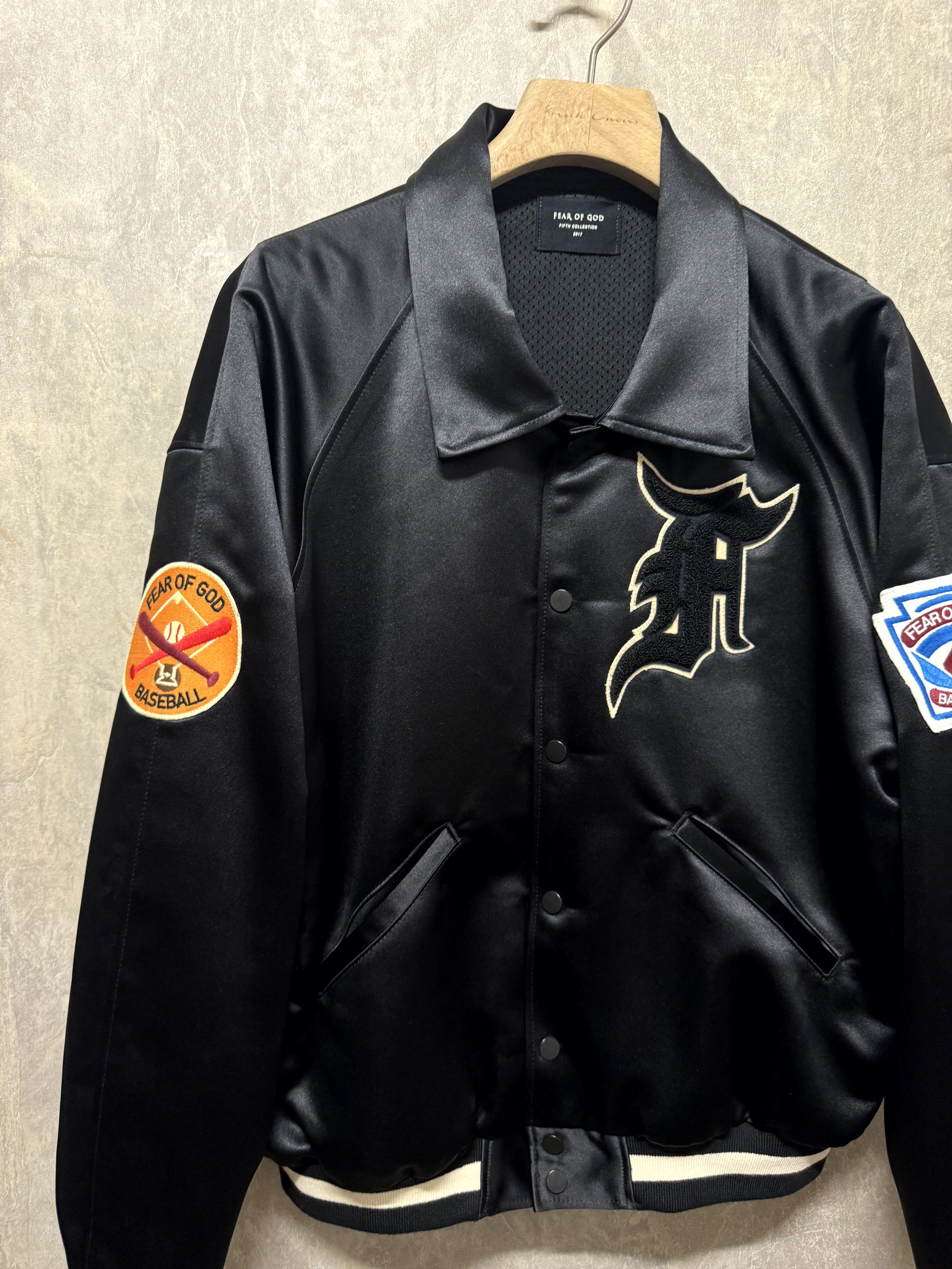 L / Fear of God Fifth Collection “Manuel” SatinBomberJacket
