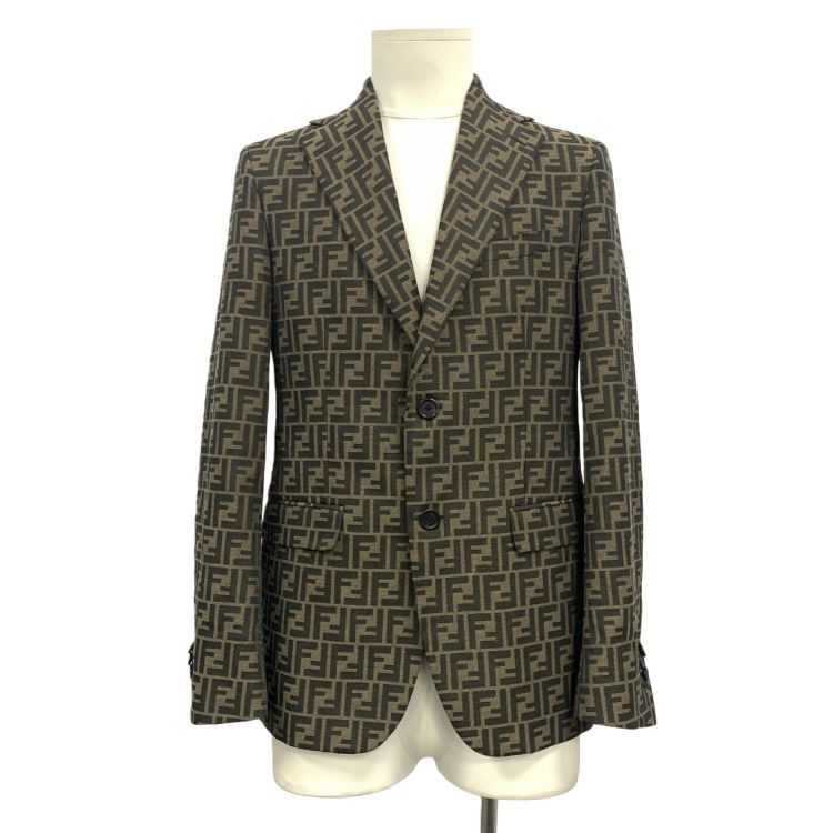 Fendi Fendi Monogram Blazer Size 36R Size 36R - 1 Thumbnail