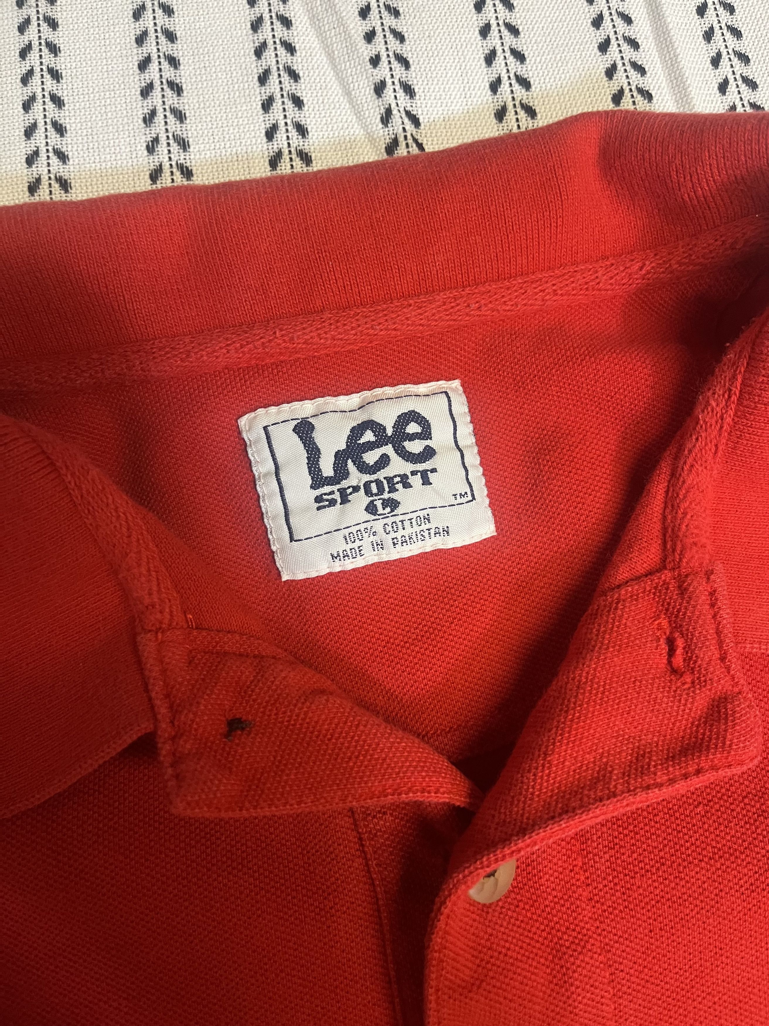 Lee 90s Saint Louis Cardinals Lee Sport Short Sleeve Polo Size US L / EU 52-54 / 3 - 2 Thumbnail