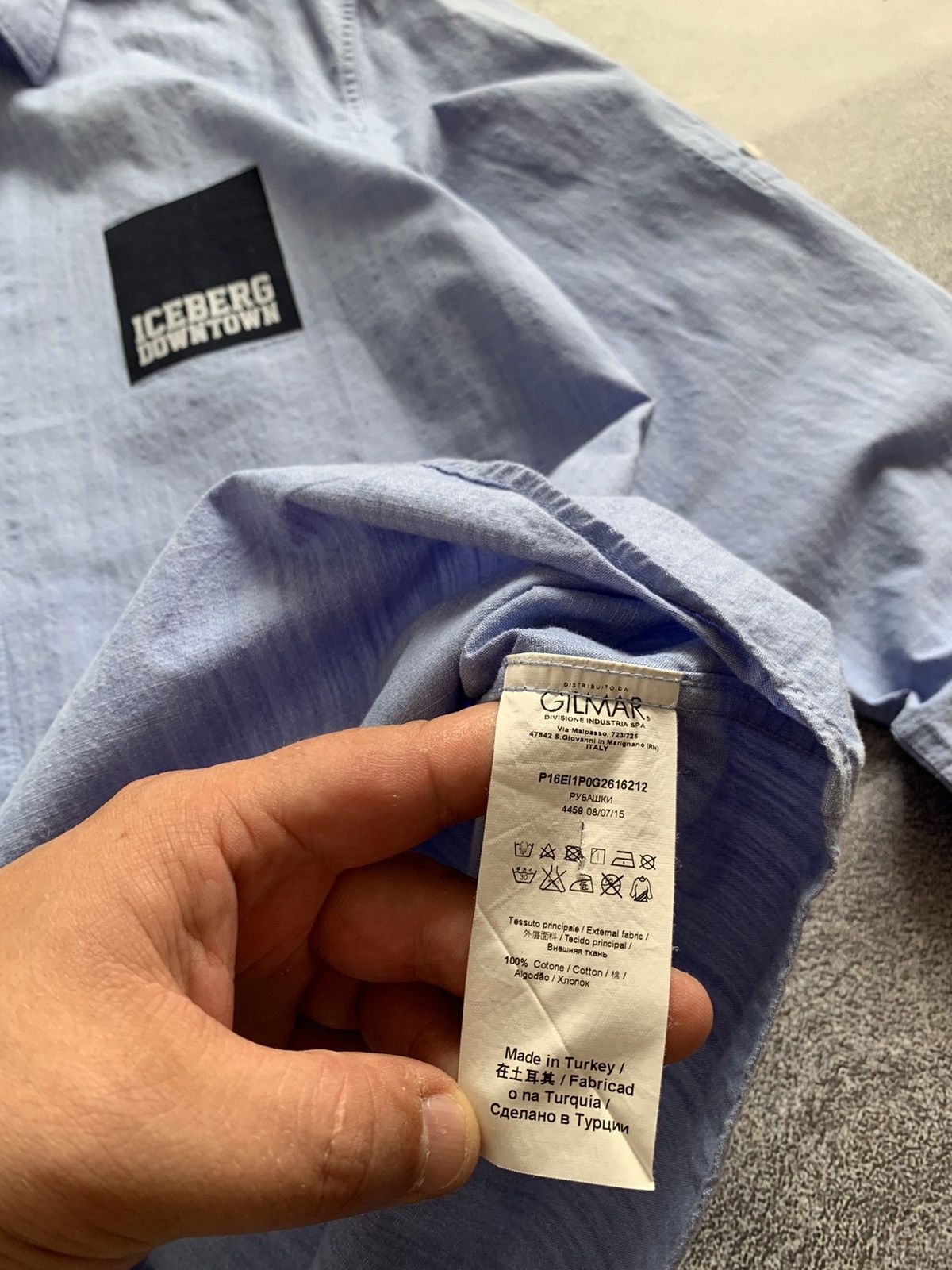 Iceberg Iceberg DownTown Button Up Shirt L size Size US L / EU 52-54 / 3 - 9 Thumbnail