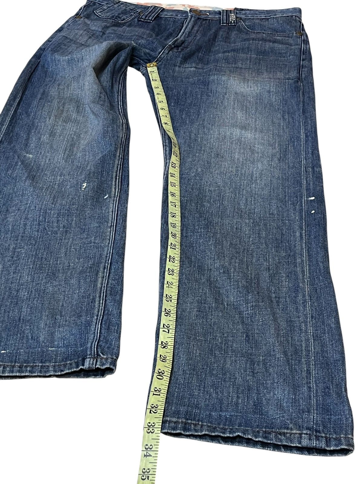 Japanese Brand Japanese streetwear NINE RULAZ LINE NRL distressed jeans Size US 36 / EU 52 - 21 Thumbnail