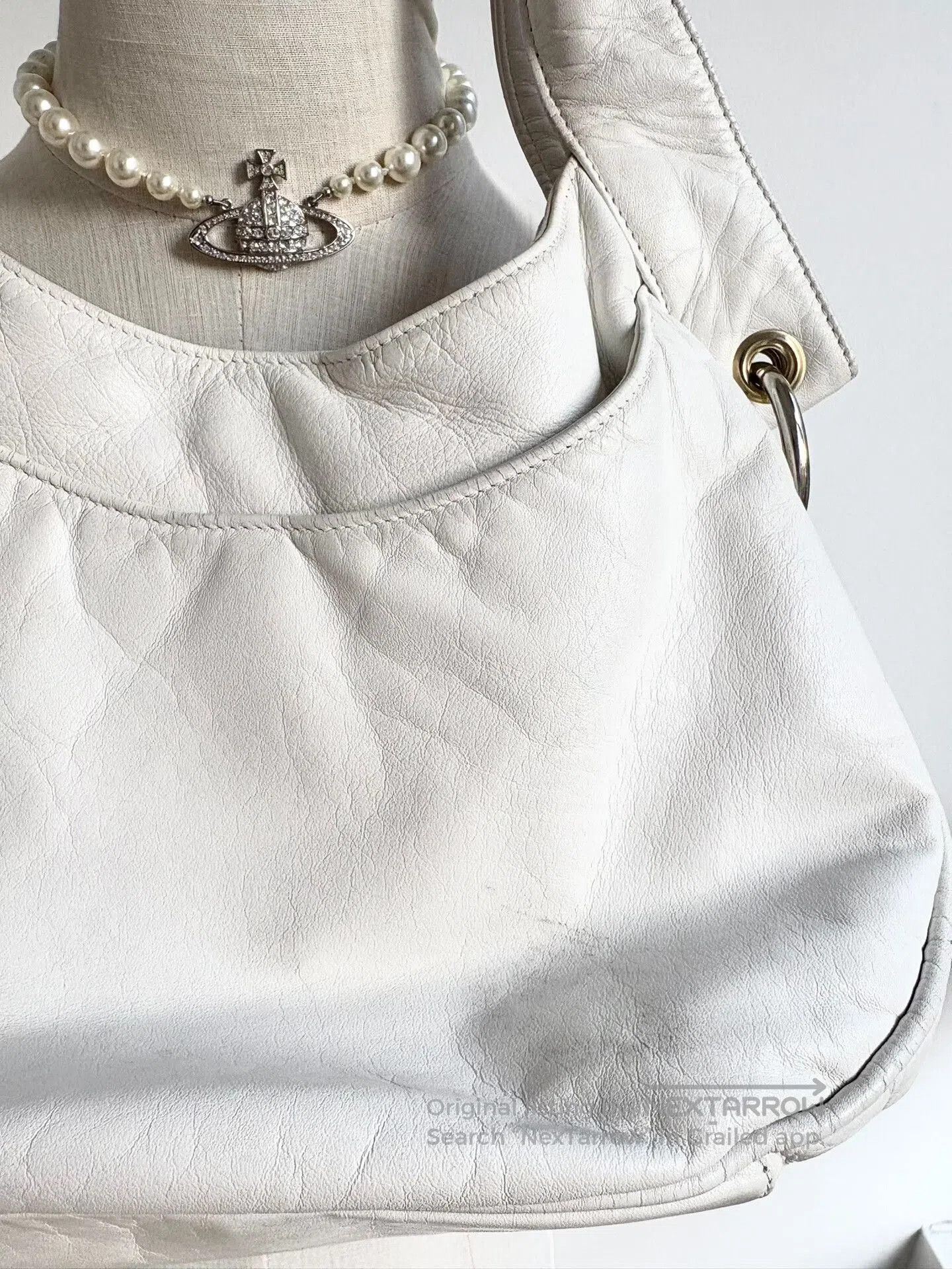 Vivienne Westwood Vivienne Westwood White Fringe Bag. Size ONE SIZE - 9 Thumbnail