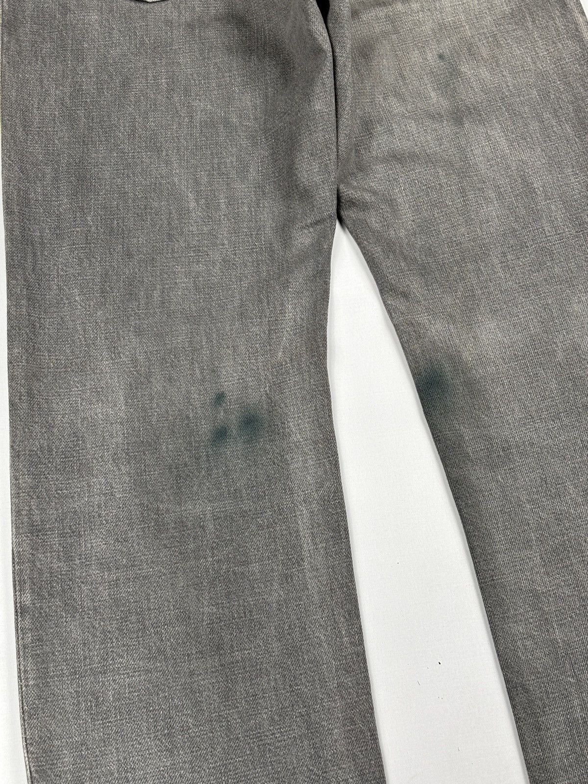 Helmut Lang 1999 Grey Sanded Denim Jeans Size US 28 / EU 44 - 11 Thumbnail
