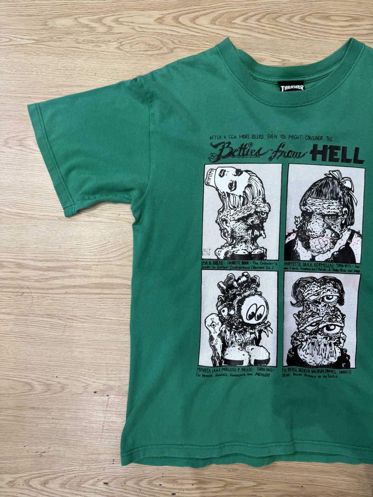 Thrasher 90’s TRASHER RARE MULTI LOGO Y2K RETRO VINTAGE TEE TSHIRT Size US M / EU 48-50 / 2 - 2 Thumbnail