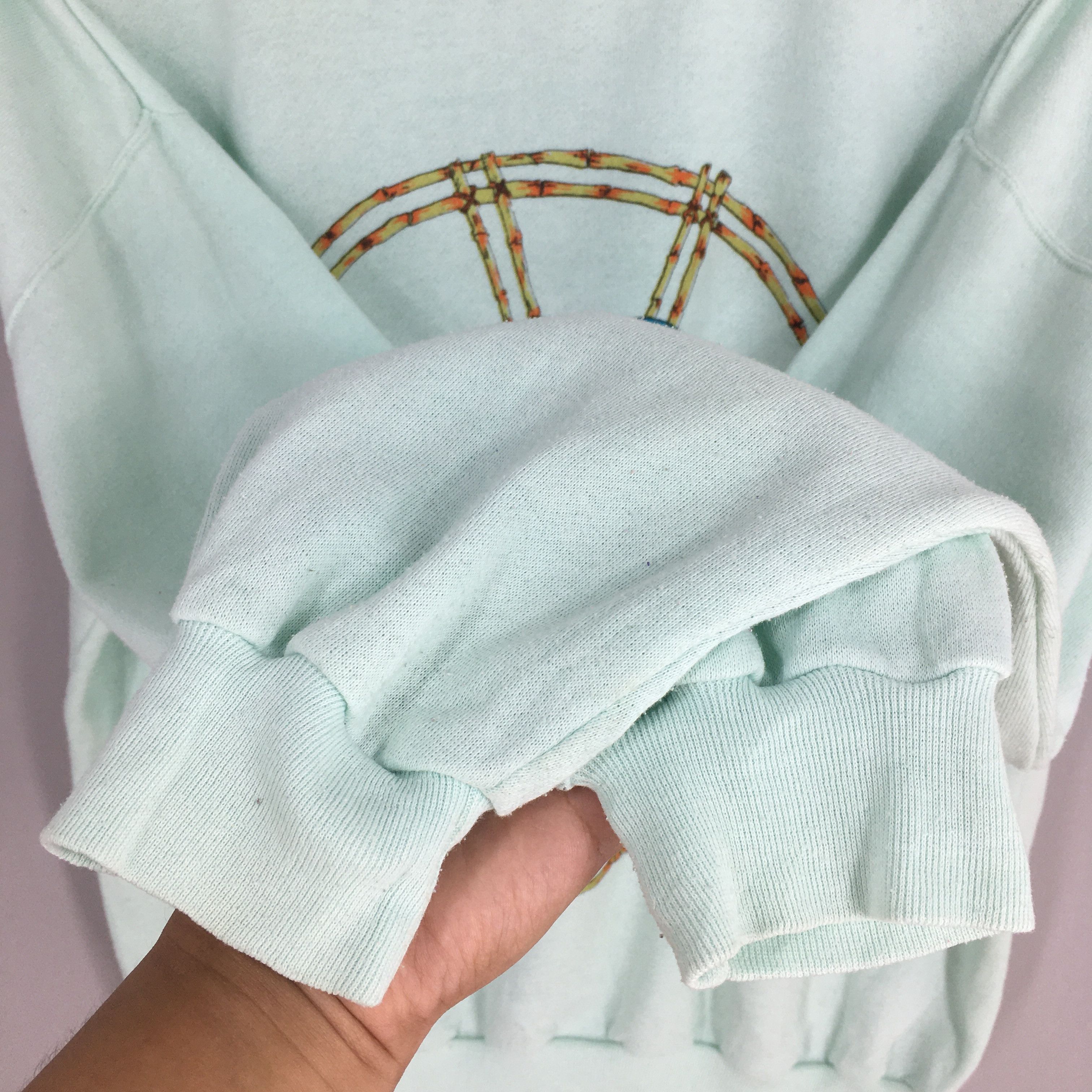 Vintage Vintage Maui Hawaii Green Sweatshirts Large Size US L / EU 52-54 / 3 - 6 Thumbnail
