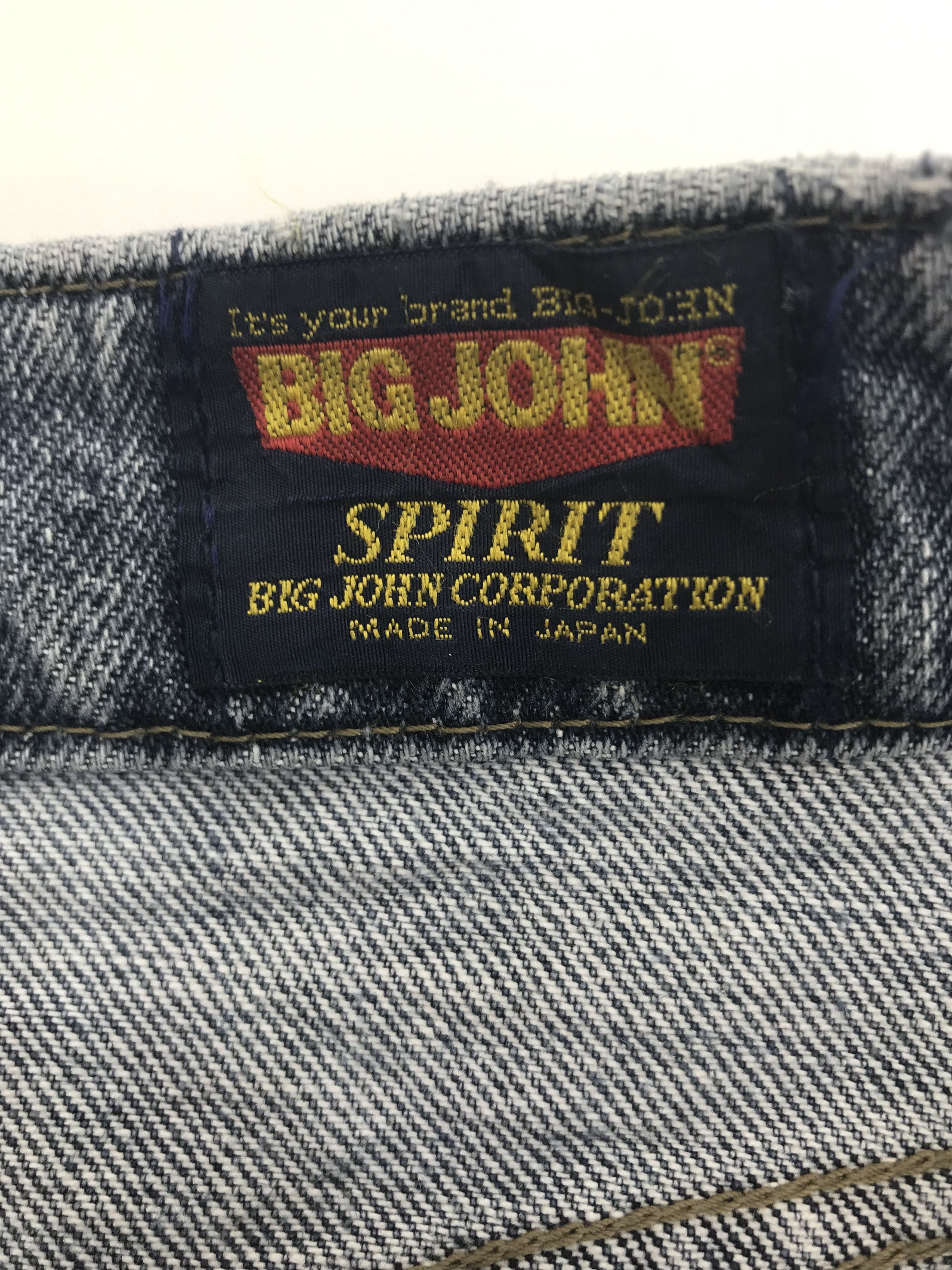 Big John Vintage Big John Spirit Blue Washed Jeans Size US 32 / EU 48 - 10 Thumbnail