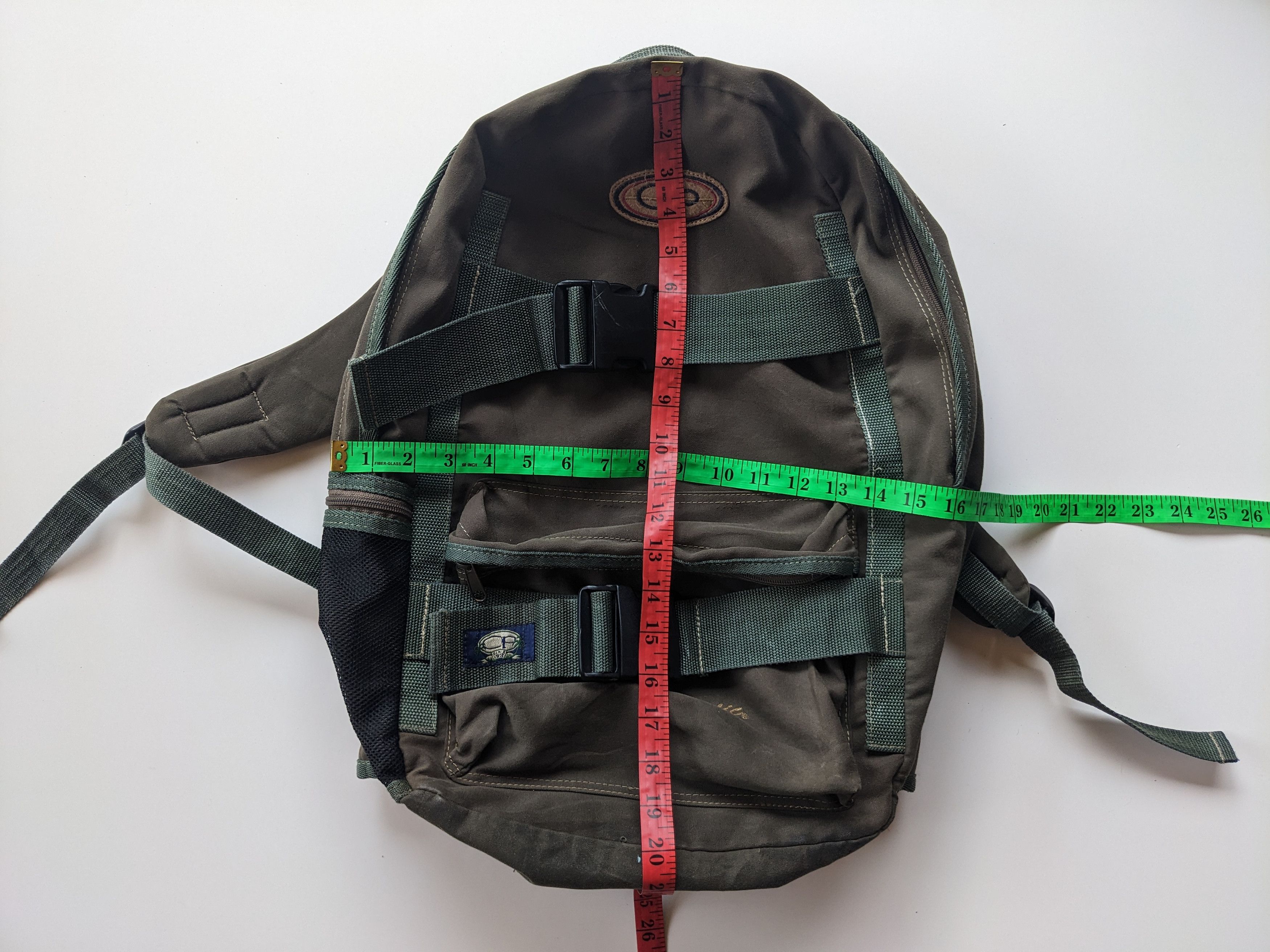 Ocean Pacific × Vintage Vintage 90s Ocean Pacific parachute army backpack Size ONE SIZE - 9 Thumbnail