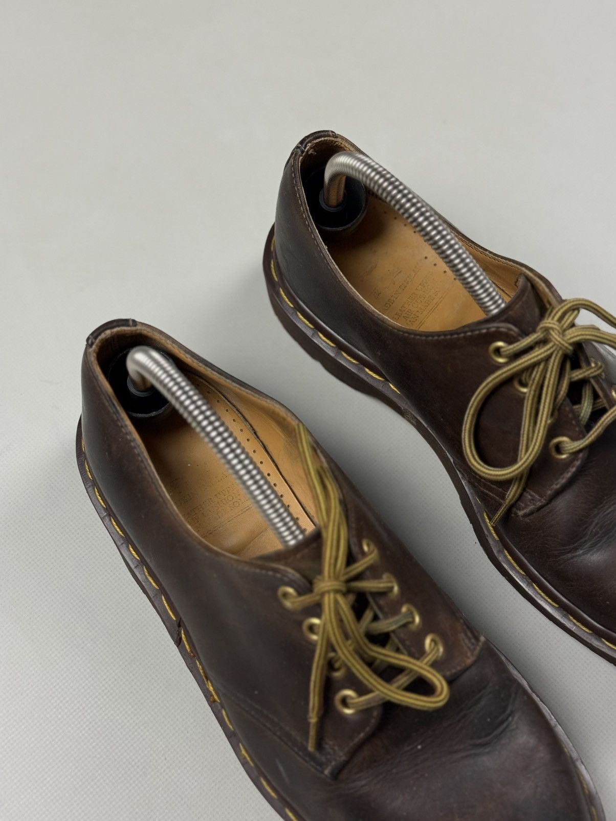 Dr. Martens De. Martens 1461 Vintage Leather Low Top Oxford Boots Shoes Size US 8 / EU 41 - 3 Thumbnail