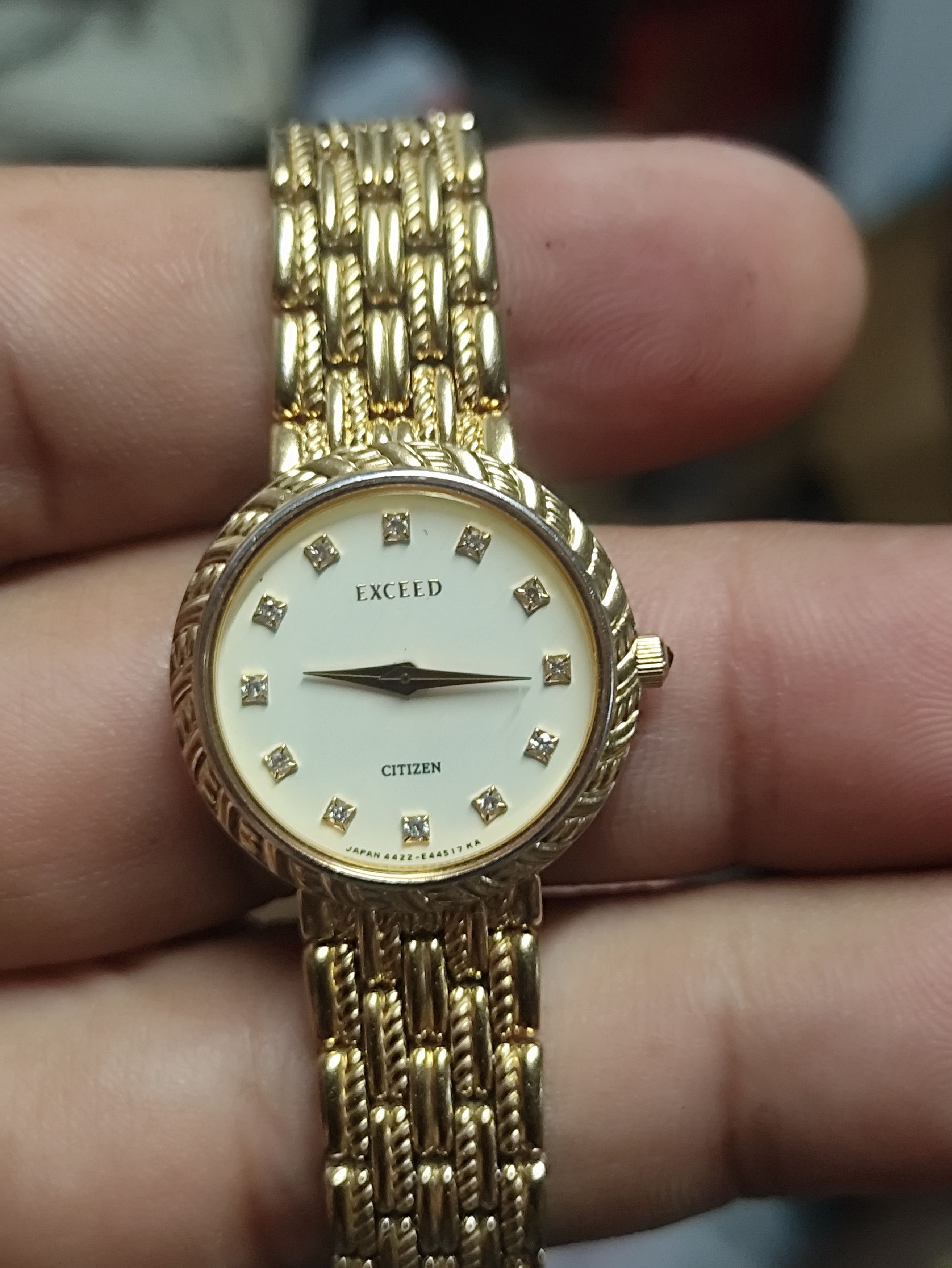 Citizen Gold Citizen Exceed Ladies Watch 4422 E42444Y ORIGINAL Grailed