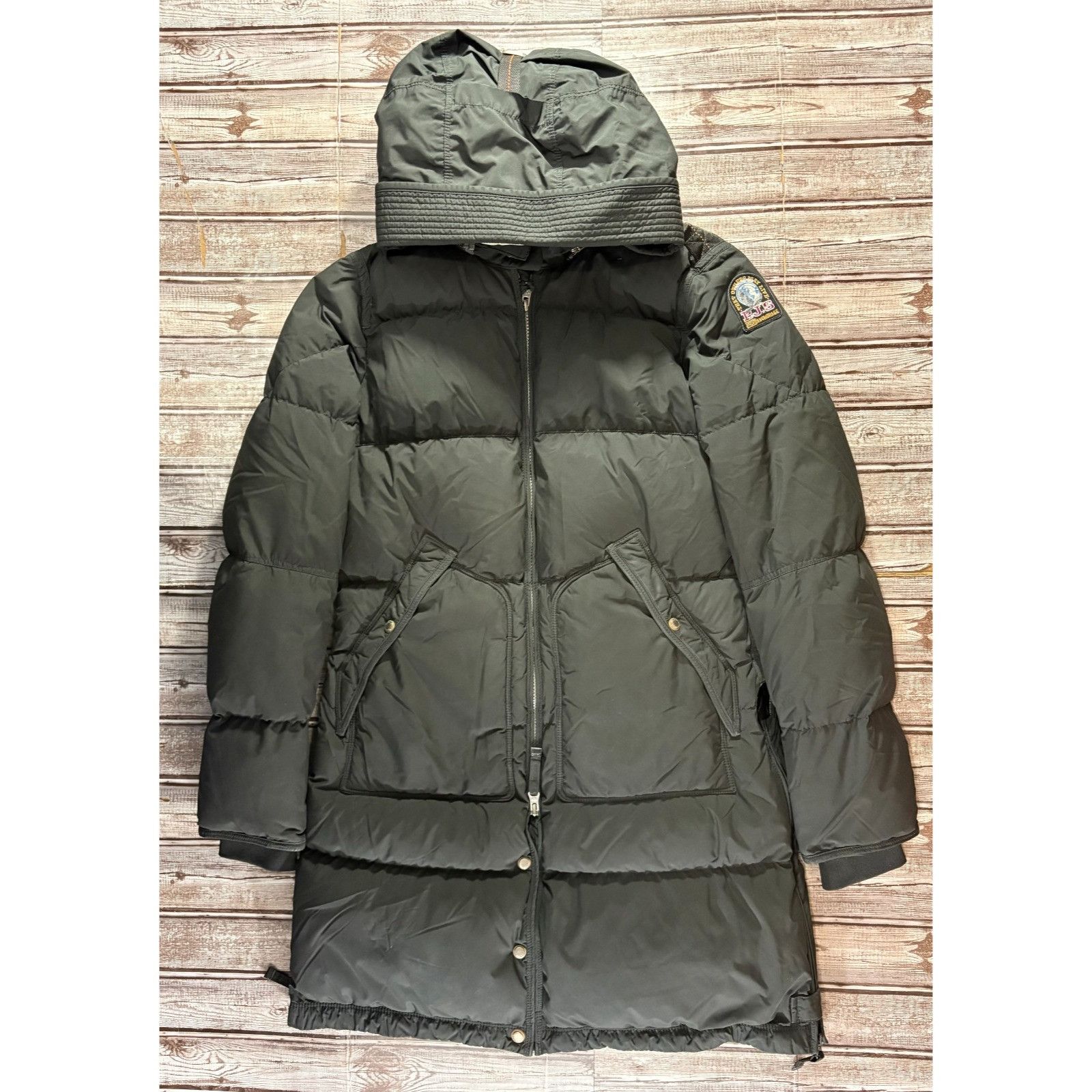 PARAJUMPERS Long Bear Down Puffer Jacket Coat Hooded size S