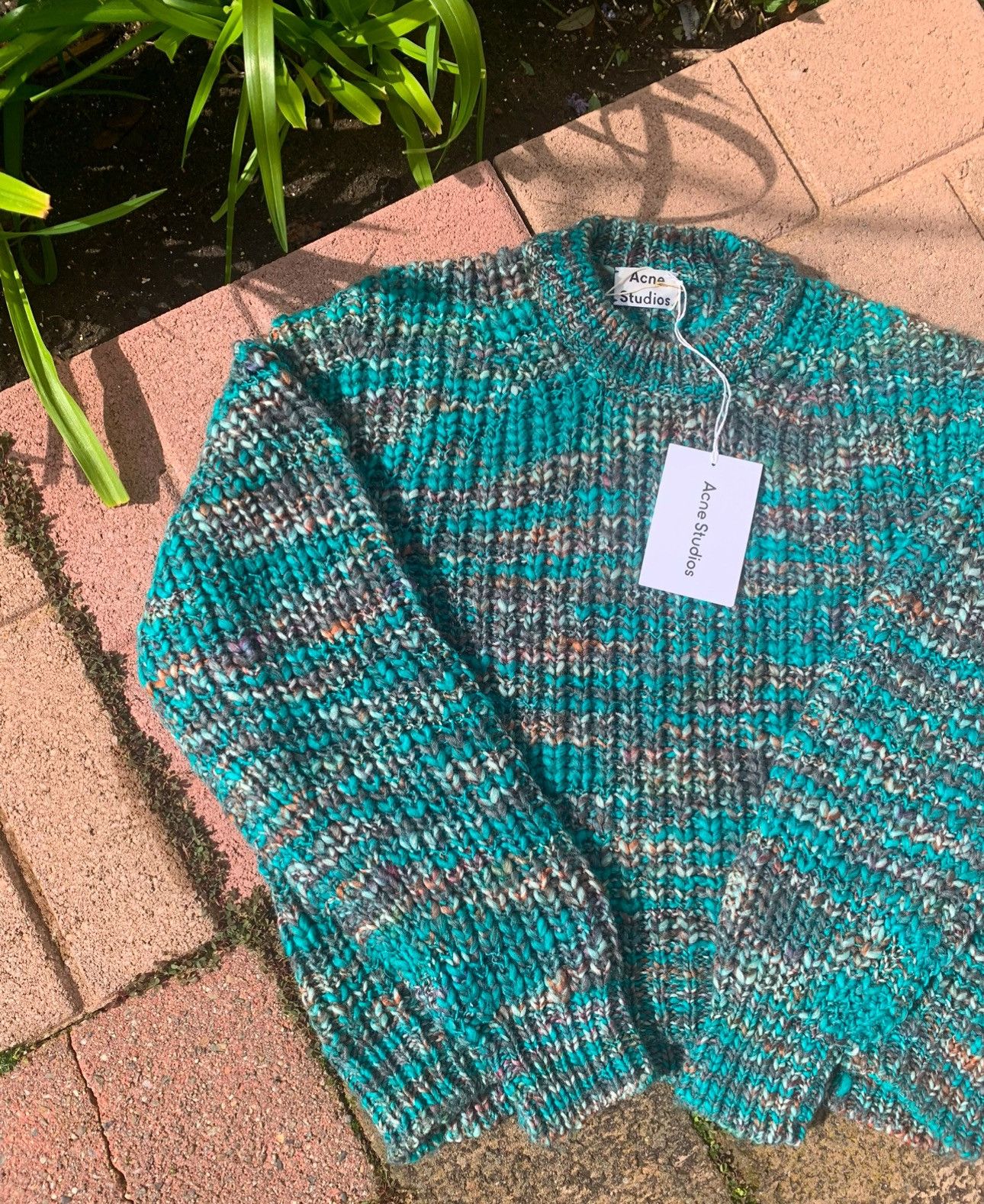 Acne Studios RARE GRAIL Acne Studios marbled zora sweater Size US M / EU 48-50 / 2 - 2 Thumbnail