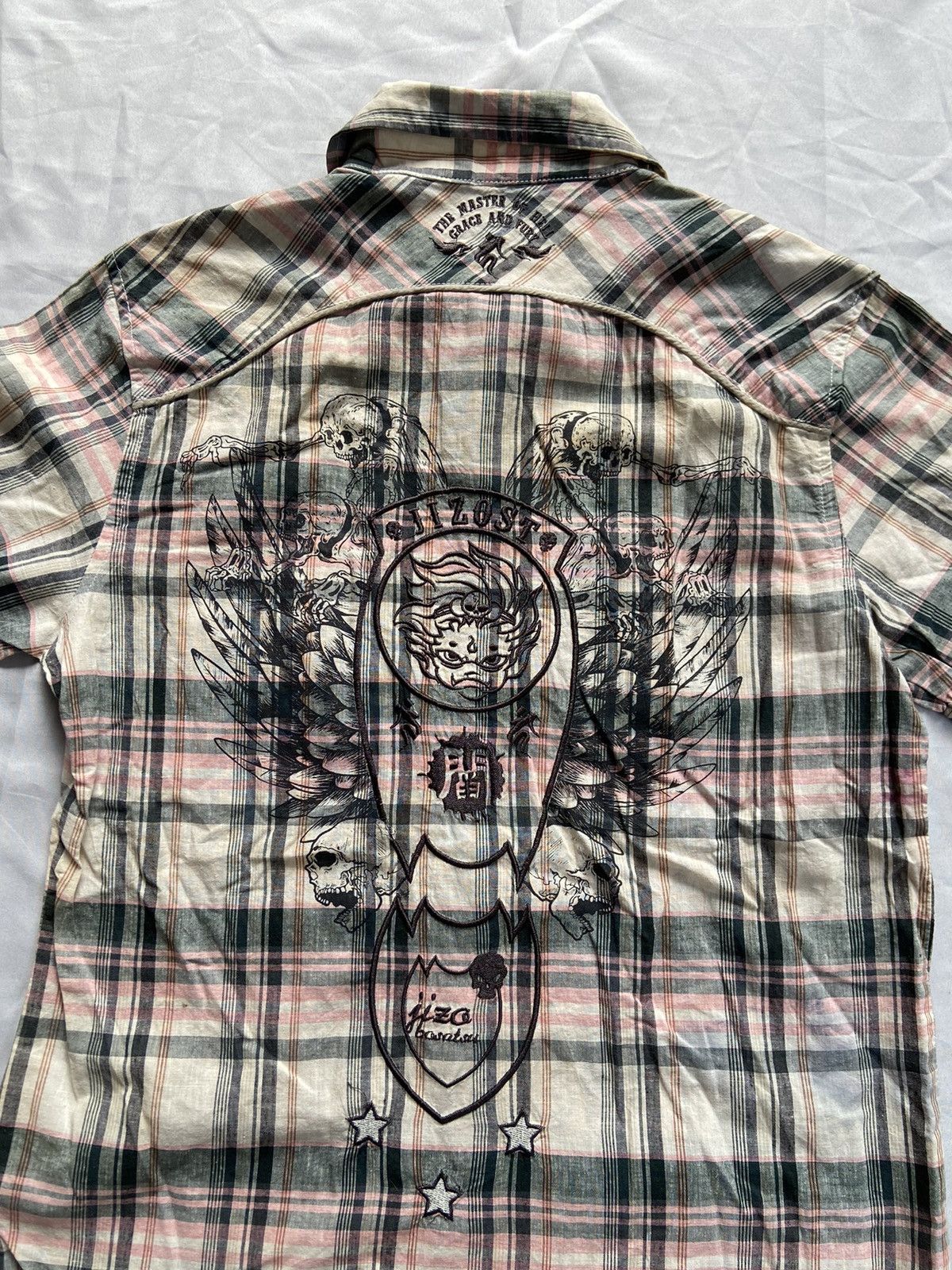 PPFM JIZOST BATSU 2 IN 1 PPFM CASUAL STRIPED BUTTON DOWN SHIRT Size US S / EU 44-46 / 1 - 24 Thumbnail