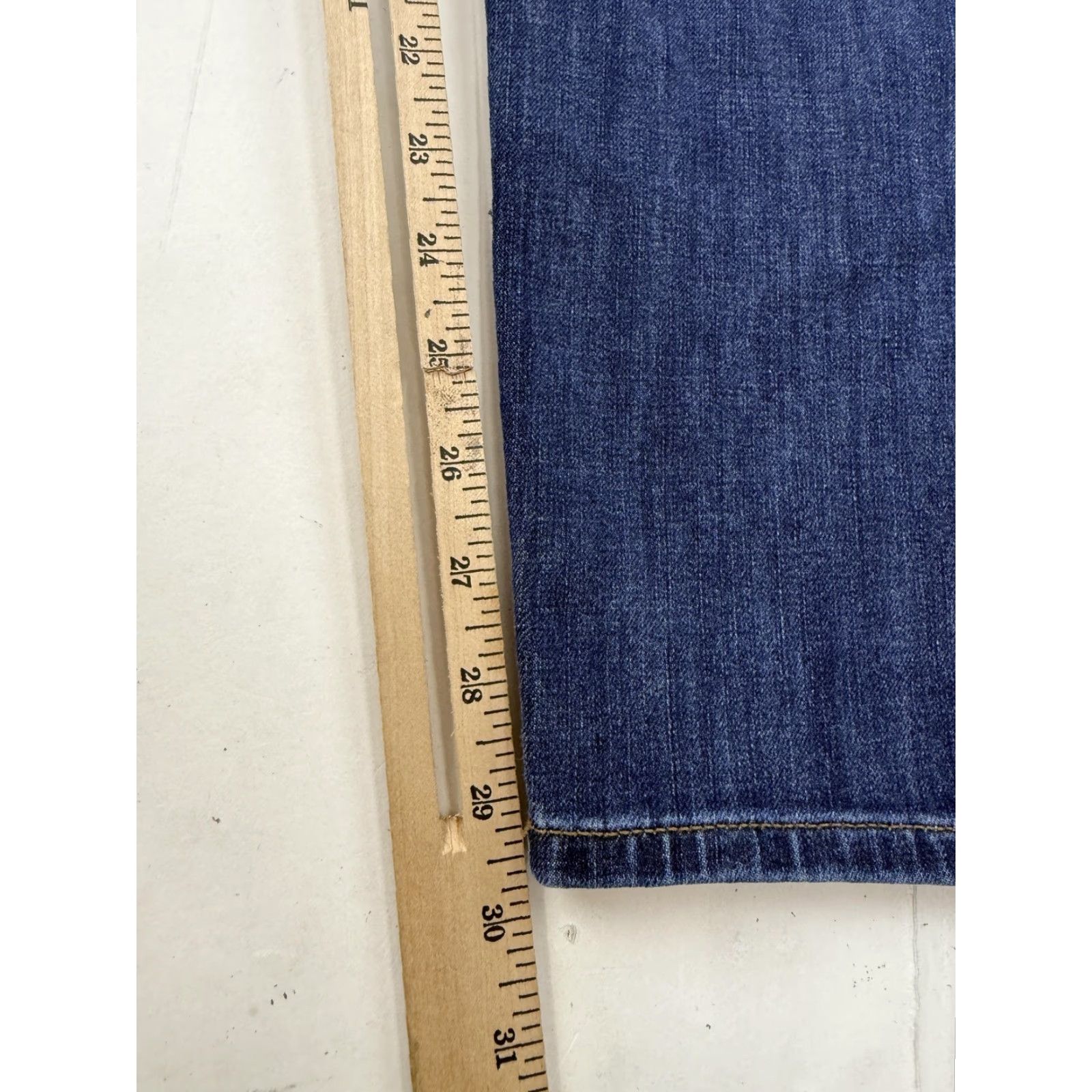 Banana Republic Banana Republic Jeans Womens 33 Blue Skinny Slim Fit Premium Denim Stretch Fashionable Everyday Casual 90s? Size 24" / US 00 / IT 34 - 6 Thumbnail