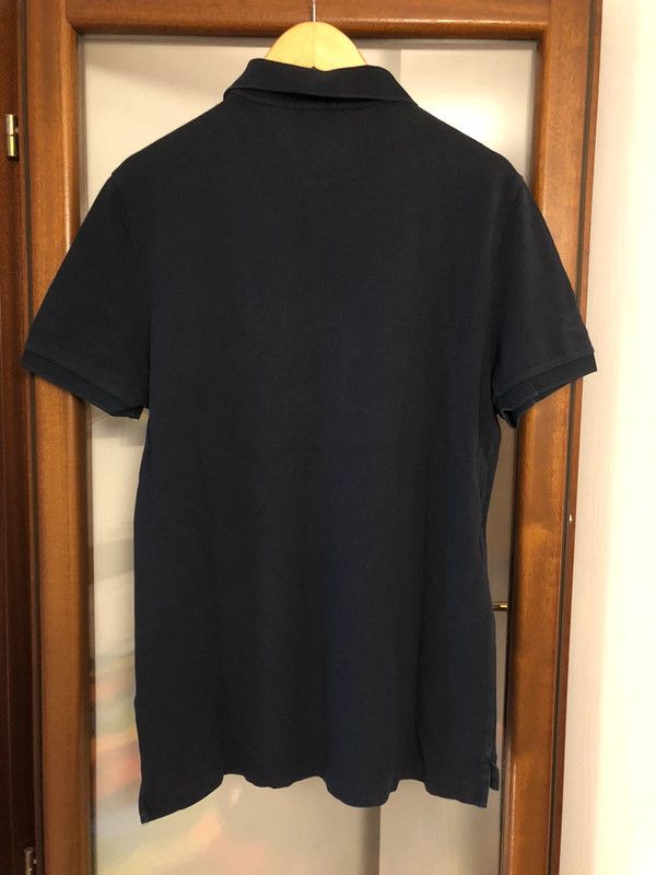 Burberry Burberry Heart Logo Polo Embroidered Navy Size US XL / EU 56 / 4 - 3 Thumbnail