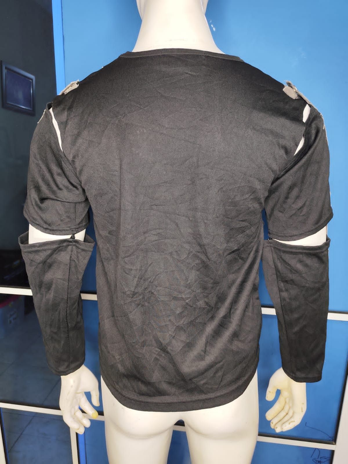 Japanese Brand Berningsho underground poem long sleeve t shirt Size US M / EU 48-50 / 2 - 10 Thumbnail