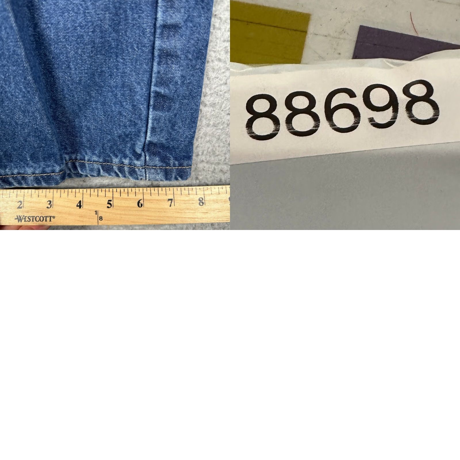Carhartt Carhartt FR Cat 2 Jeans Men 35X32 Blue Straight Leg Flame-Resistant Workwear EUC Size US 35 - 8 Thumbnail