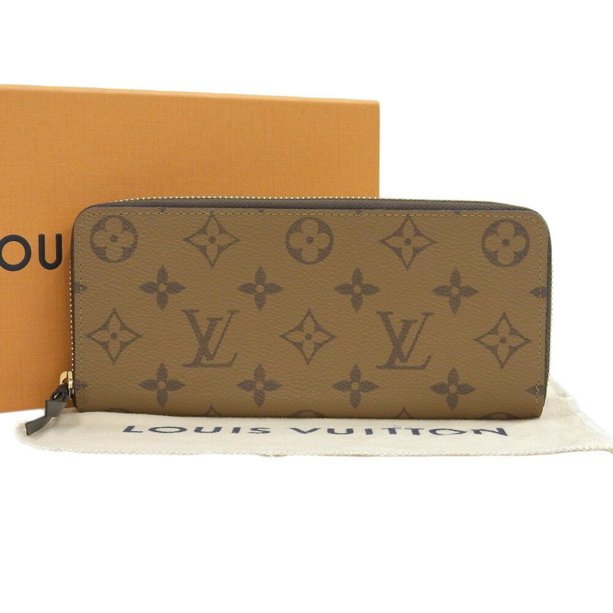Louis Vuitton Louis Vuitton Monogram Reverse Portefeuille Clemence M82336 Round Size ONE SIZE - 1 Thumbnail