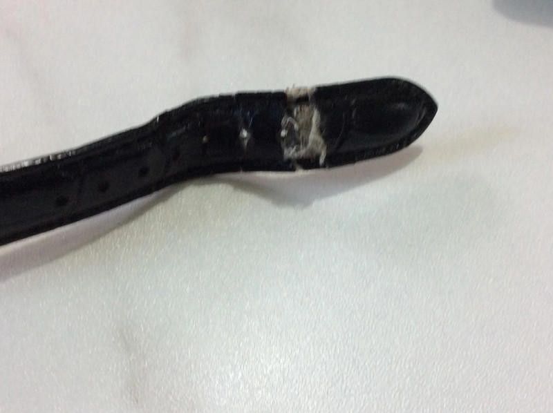 Designer limit ladies black leather strap Size ONE SIZE - 3 Thumbnail