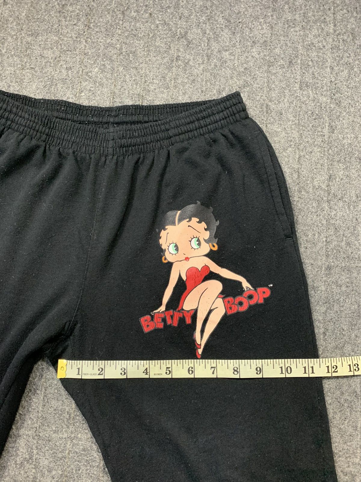 Japanese Brand 90s Betty Boop X Denifits Track Jogger Pant Big Printed Size 28" / US 6 / IT 42 - 9 Thumbnail