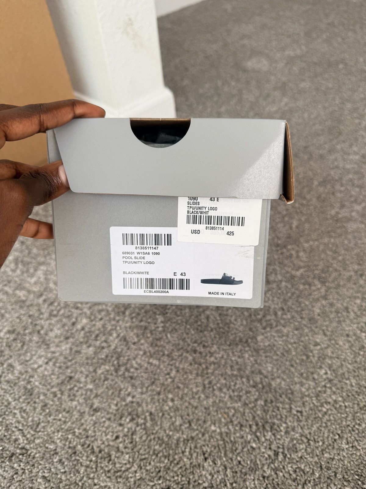 Balenciaga Balenciaga Unity Sports Icon Pool Slides Size US 10 / EU 43 - 3 Thumbnail