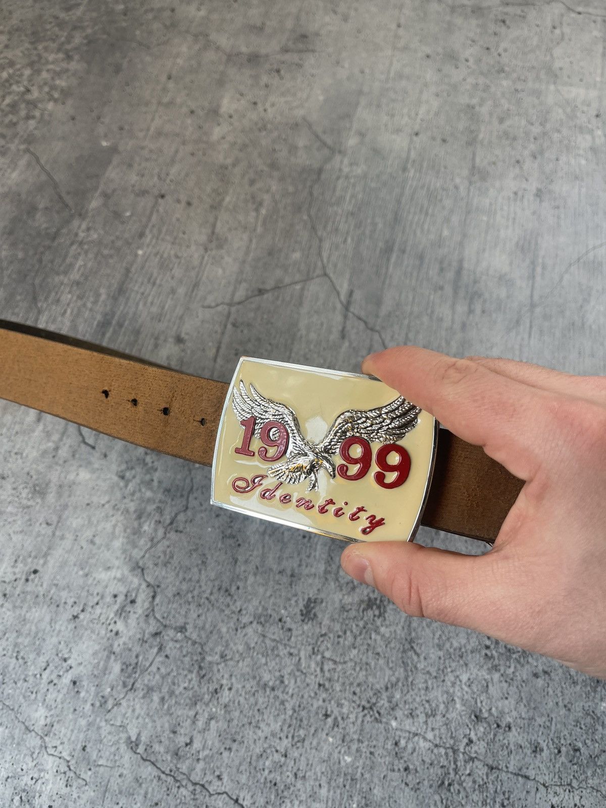 Japanese Brand × Vintage Vintage Rhinestones y2k Belt BB Simon Style 1999 belt Size ONE SIZE - 8 Thumbnail
