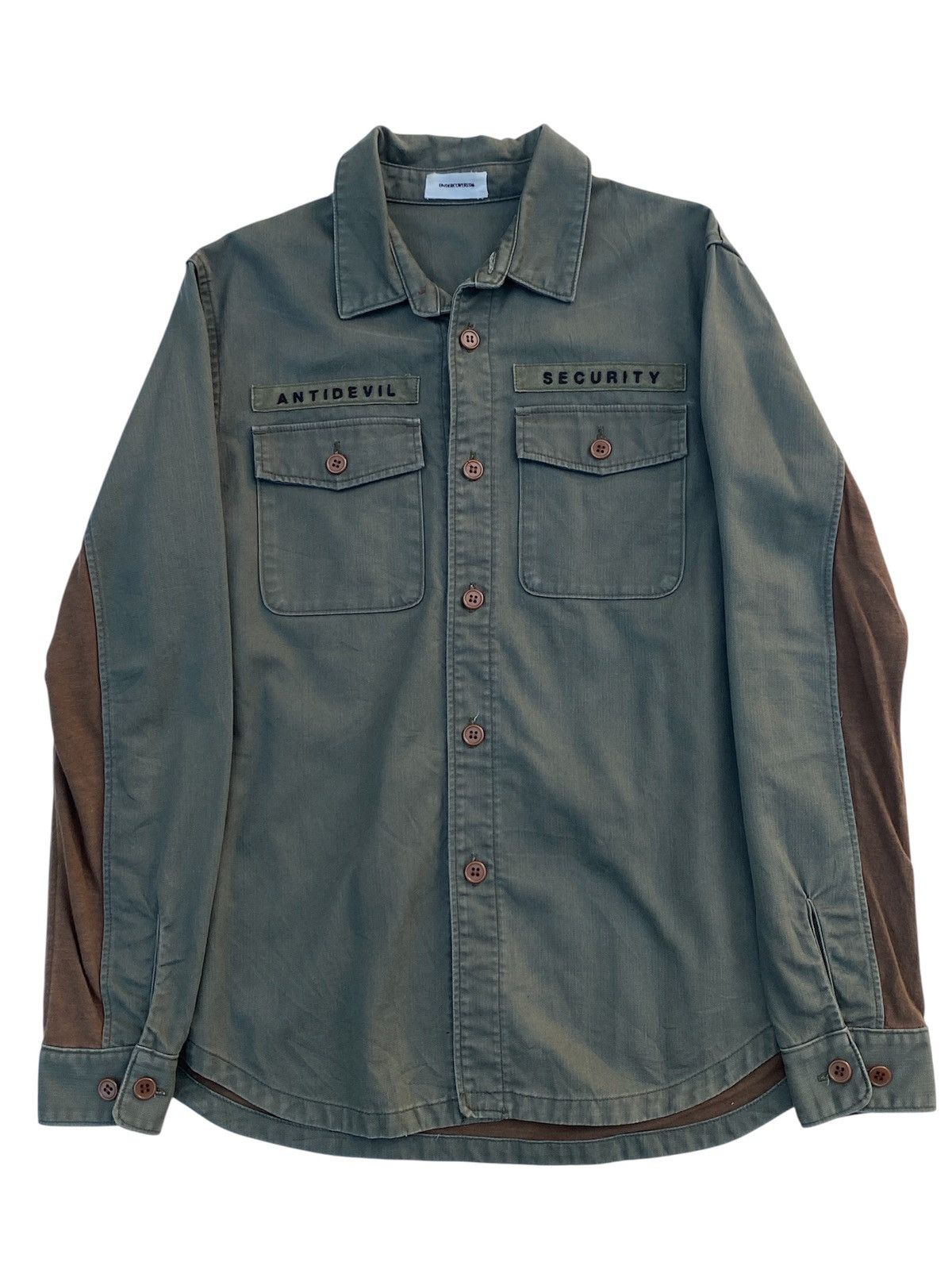Undercover Vintage Undercover Antil Devil Jacket Shirt Button Up Size US S / EU 44-46 / 1 - 3 Thumbnail