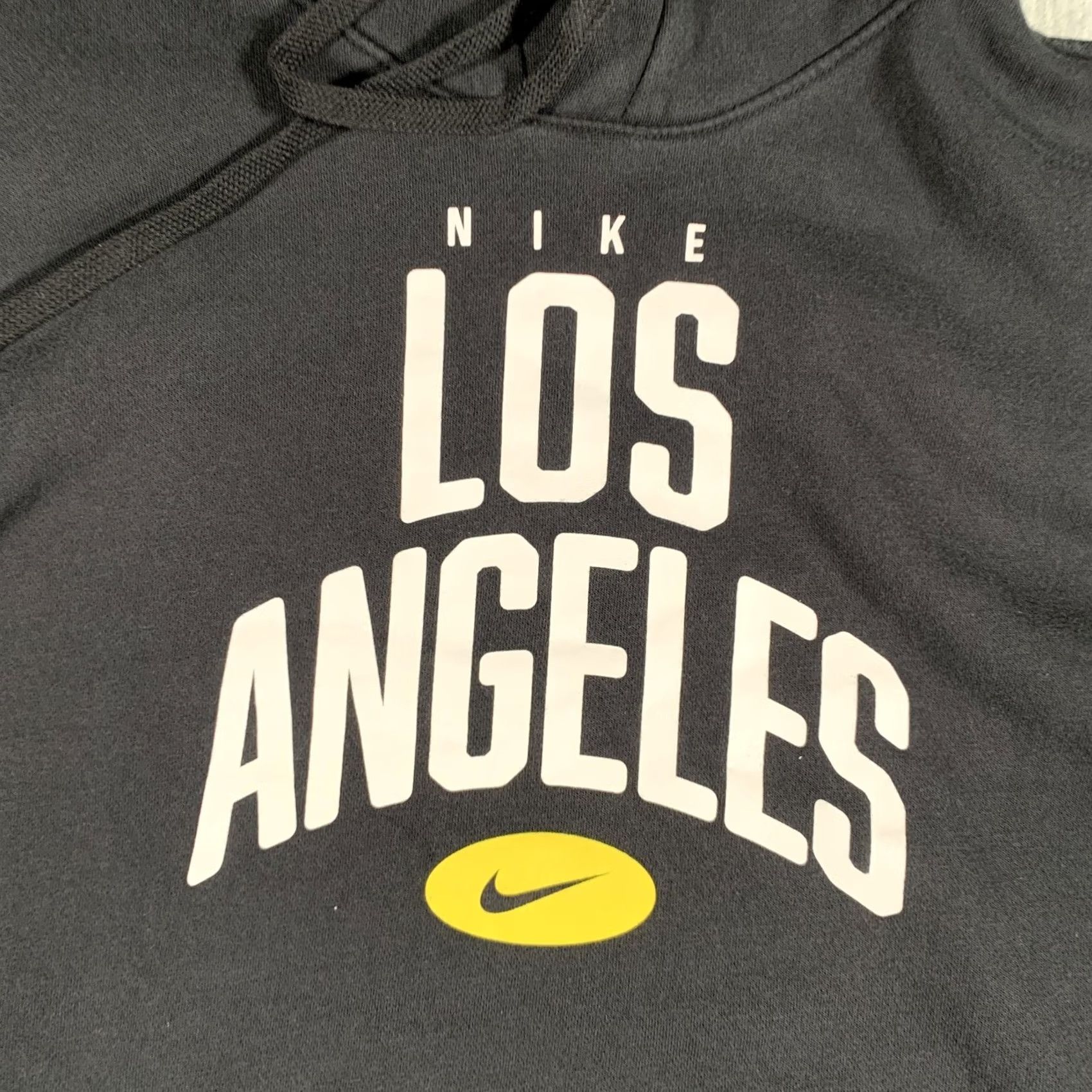 Nike Nike Hoodie Mens M Black Los Angeles Fleece Pullover Graphic Sweatshirt Size US M / EU 48-50 / 2 - 4 Thumbnail