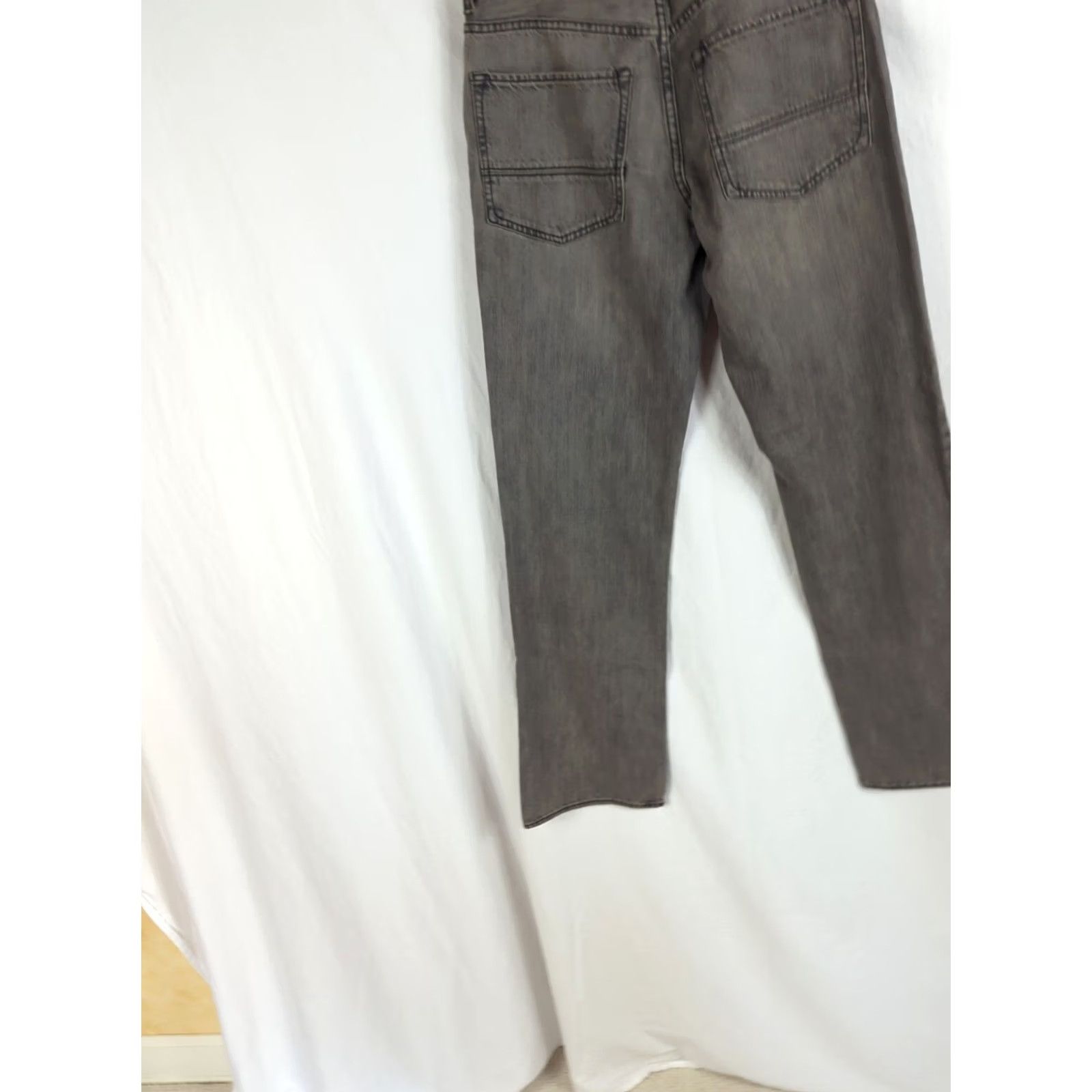 Vintage Arizona jeans Men Slim Straight Size 30x32 Light Gray New with tags Regular 5-Pocket Denim Cotton Vintage: No Mens Size US 30 / EU 46 - 6 Thumbnail
