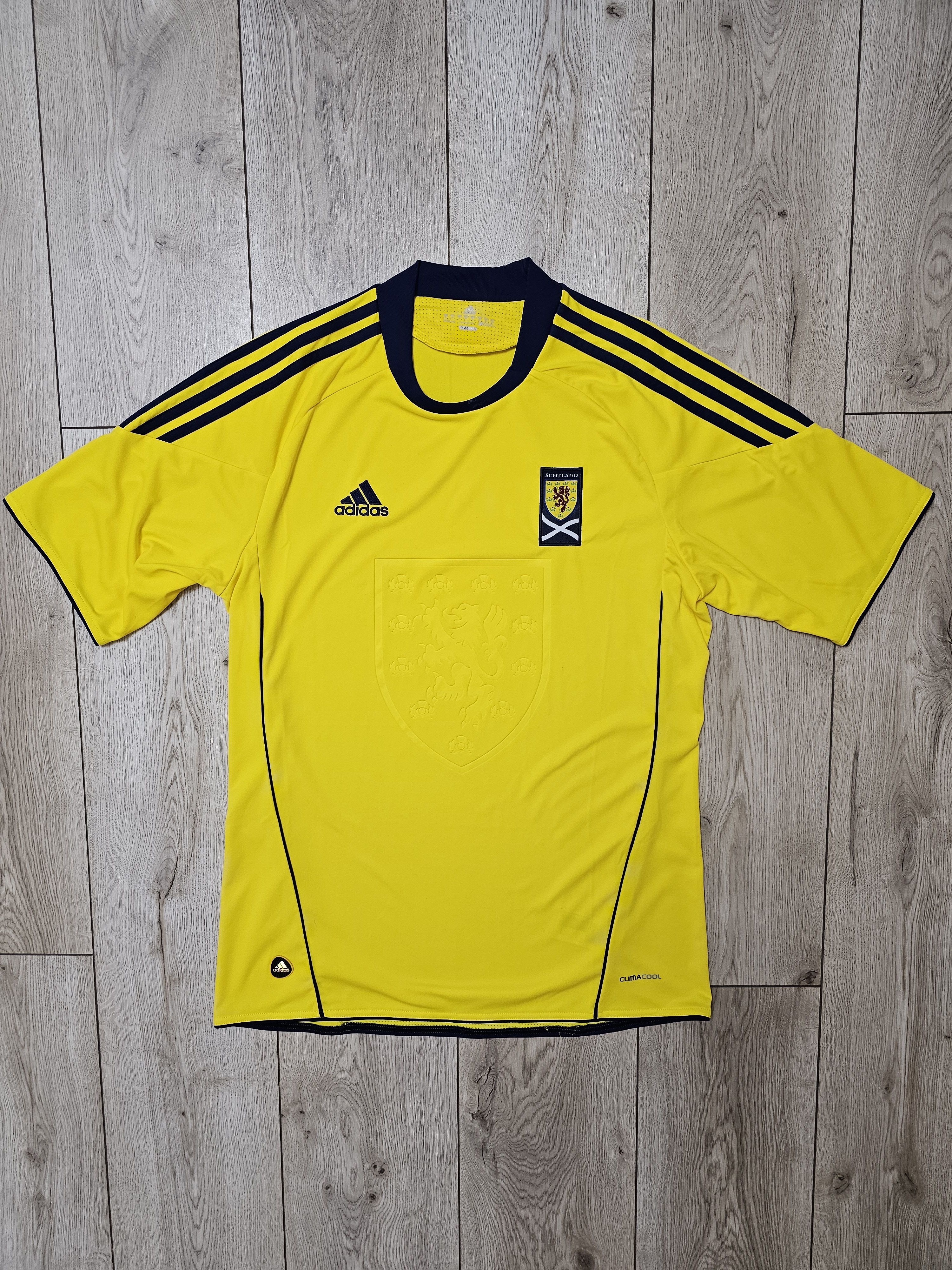 Adidas SCOTLAND 2011 2012 AWAY FOOTBALL SHIRT SOCCER JERSEY Size US M / EU 48-50 / 2 - 1 Thumbnail