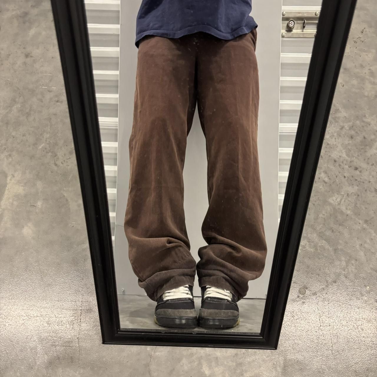 Japanese Brand × Vintage Crazy Vintage Y2K/2000s Faded Brown Casual Pants! Size US 28 / EU 44 - 1 Thumbnail