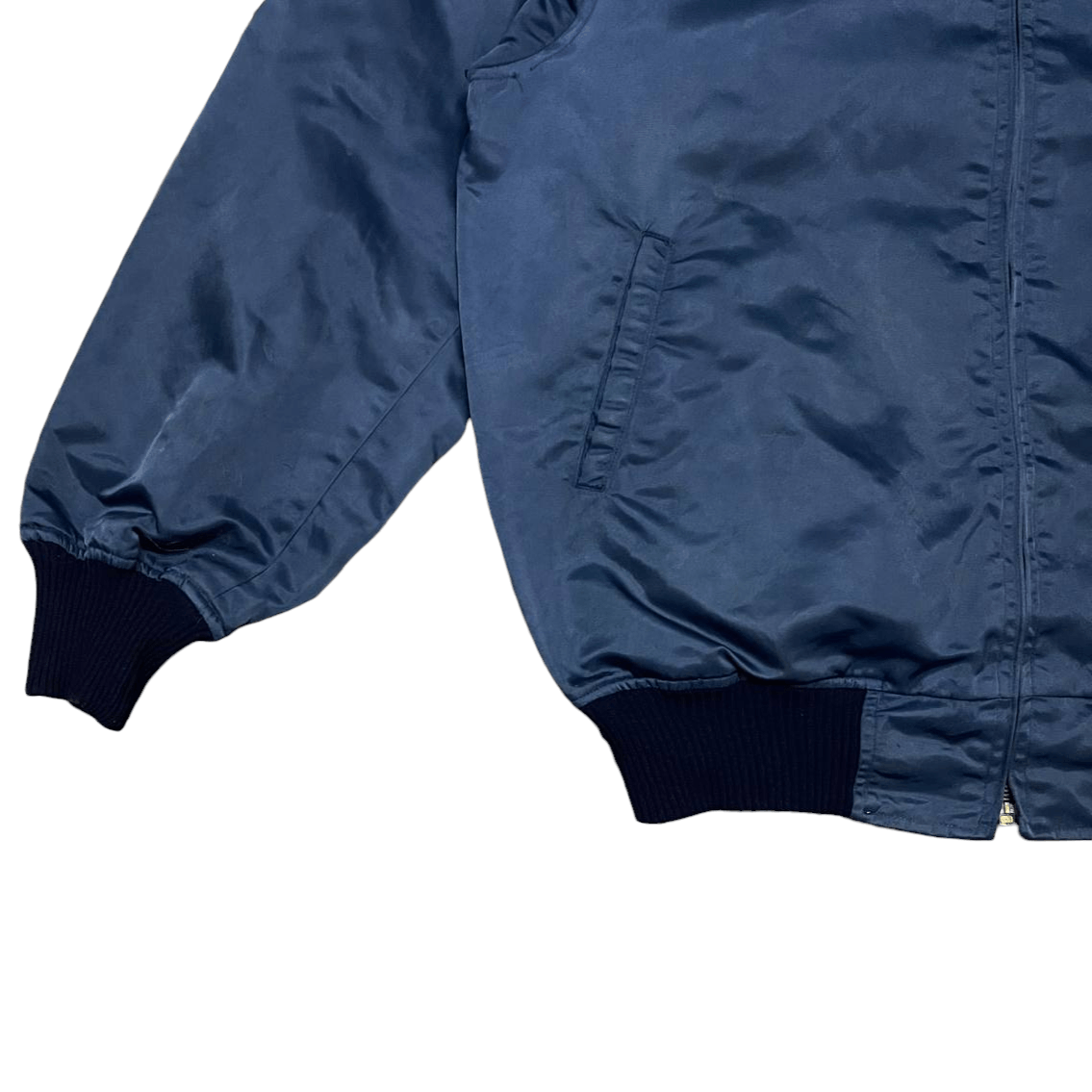 Japanese Brand Vintage Ma 1 Reversible Bomber Jacket by Japanese Brand Size US L / EU 52-54 / 3 - 3 Thumbnail