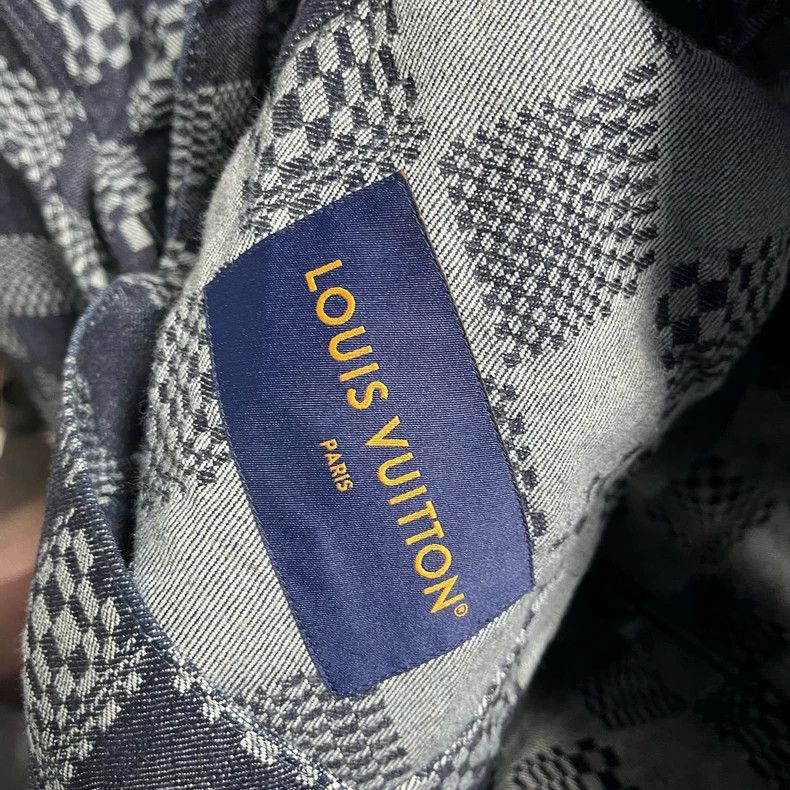 Louis Vuitton Louis Vuitton Checkerboard denim jacket 2504-Nextarrow Size US L / EU 52-54 / 3 - 3 Thumbnail
