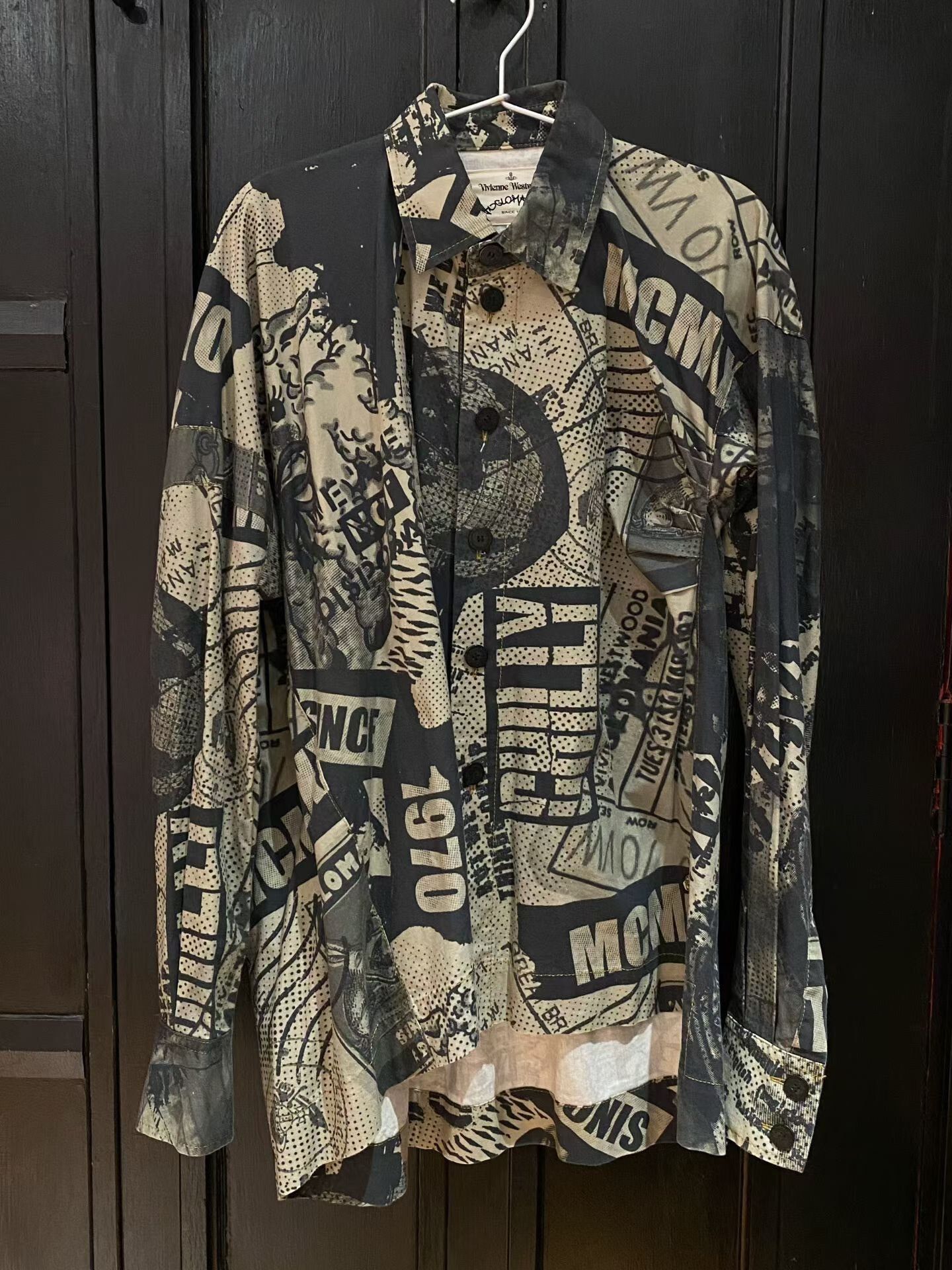 Vivienne Westwood Vivienne Westwood Irregular Long Sleeve Shirt Size S / US 4 / IT 40 - 1 Thumbnail