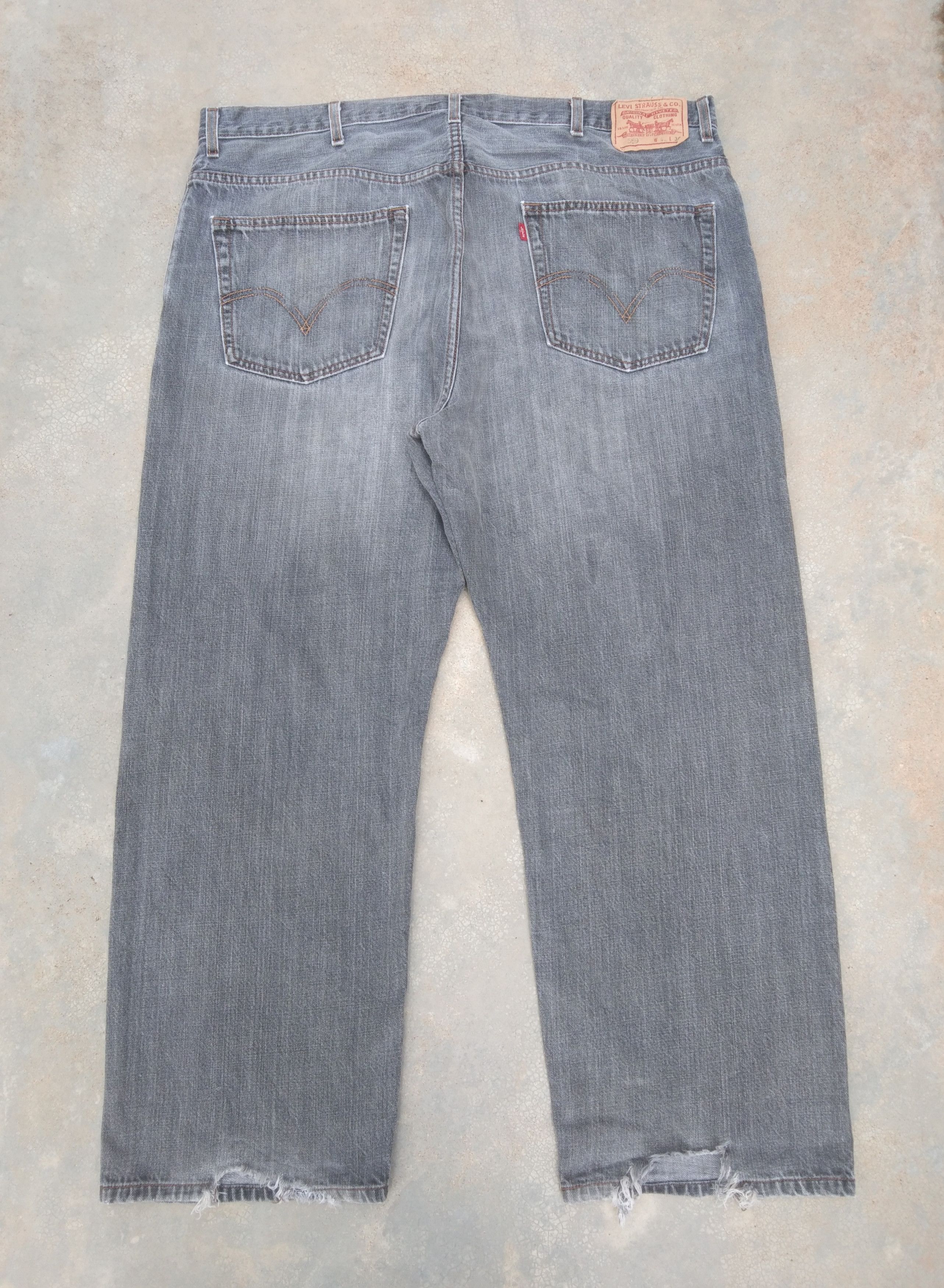 Levi's Vintage Levi's Jeans 559 Relaxed Straight Baggy 42x30 Size US 42 / EU 58 - 2 Thumbnail