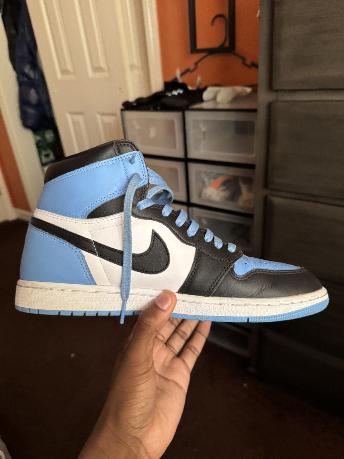 Jordan Brand Jordan 1 Unc Toe Size US 11 / EU 44 - 8 Thumbnail