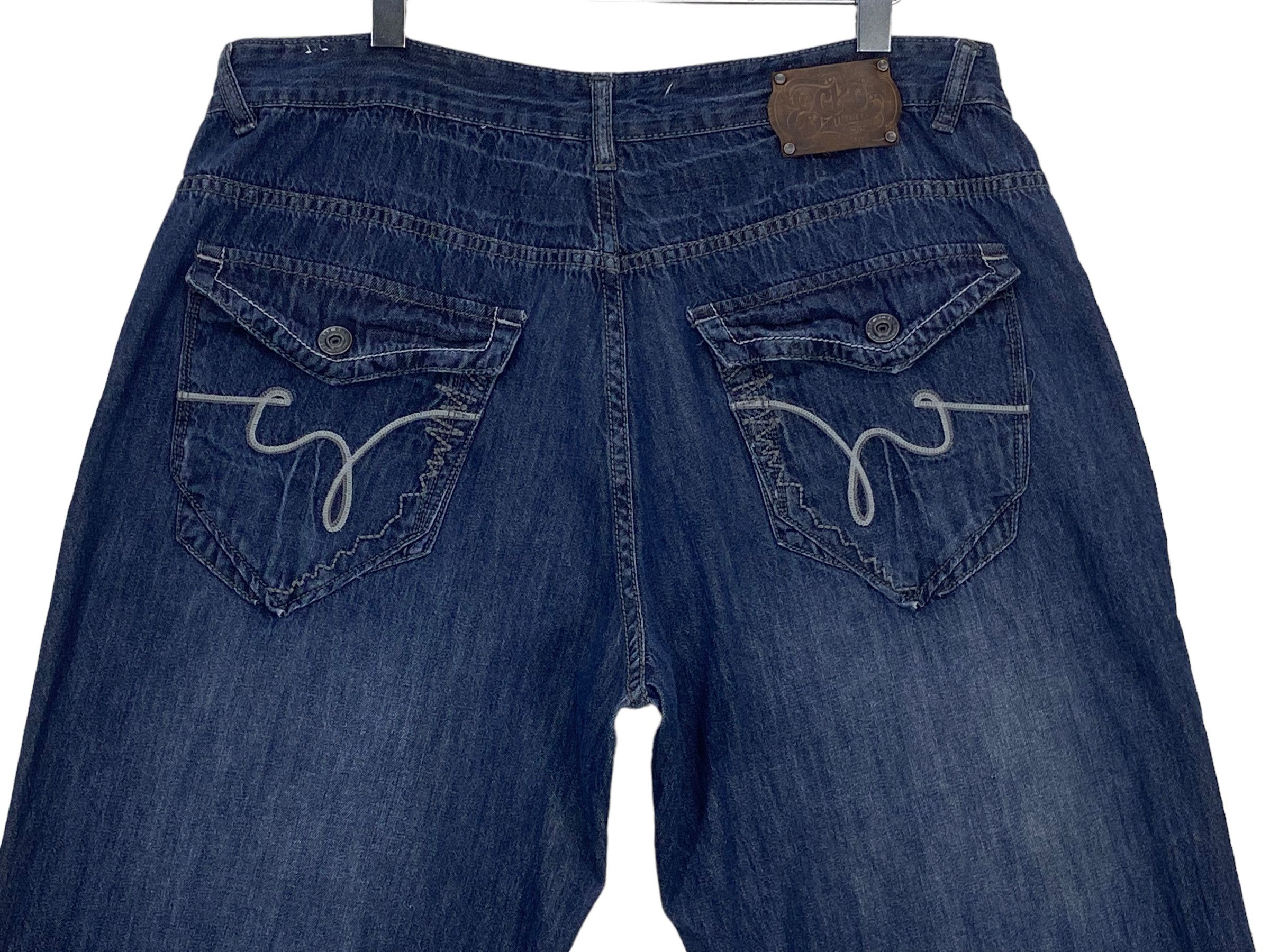 Ecko Unltd. Ecko Denim Hip Hop Skateboards Baggy Pants Size US 38 / EU 54 - 5 Thumbnail