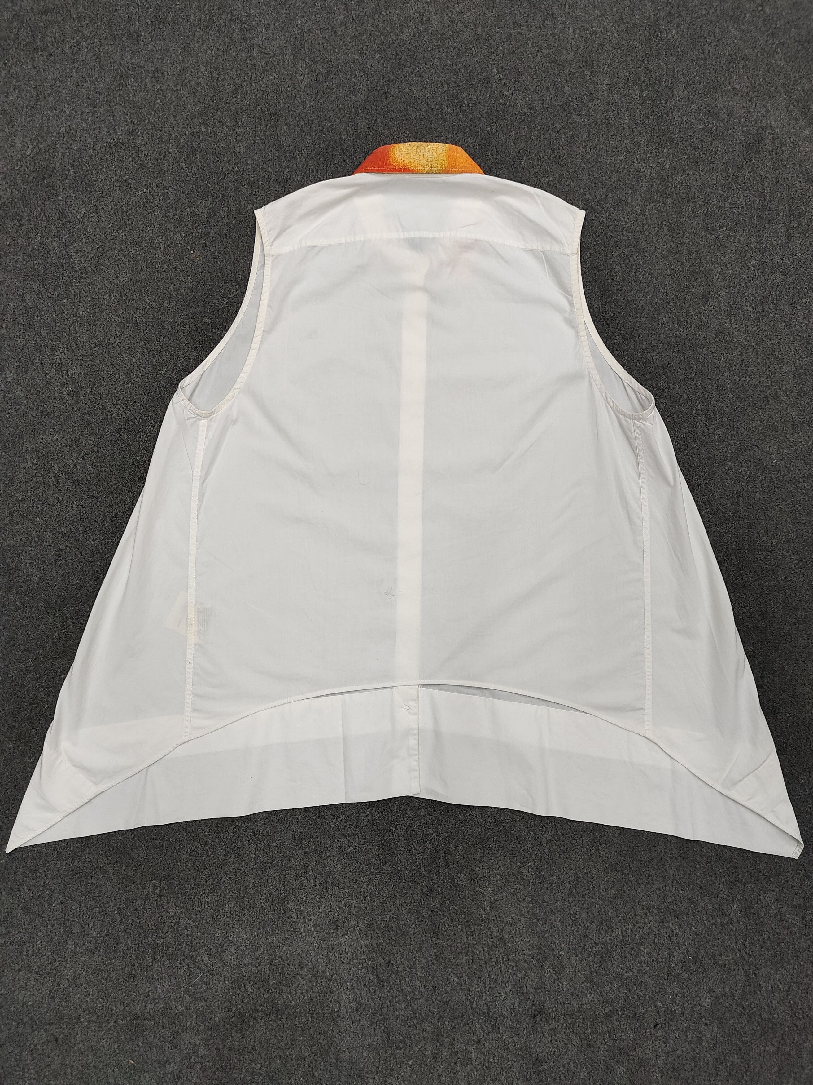 Acne Studios 💥 Acne Studios SS14 Abstract Art Collar Sleeveless Size M / US 6-8 / IT 42-44 - 8 Thumbnail
