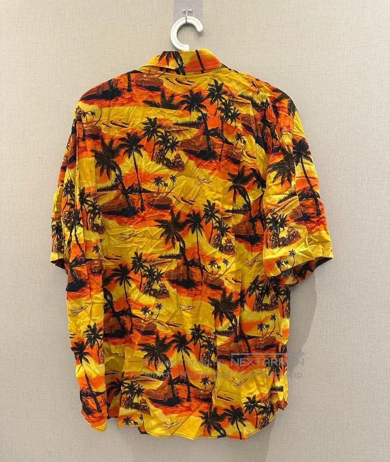 Balenciaga Balenciaga size 38 Palm Beach Shirt Size US M / EU 48-50 / 2 - 2 Thumbnail