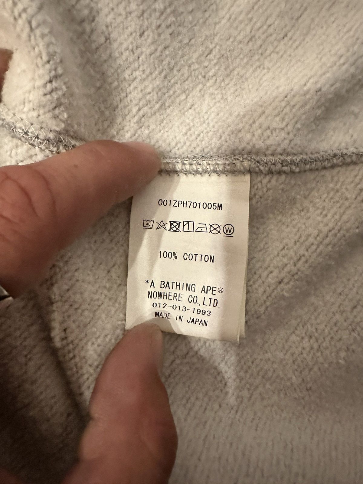 Bape Bape Shark Hoodie (Grey/Camo) Size US XXL / EU 58 / 5 - 6 Thumbnail